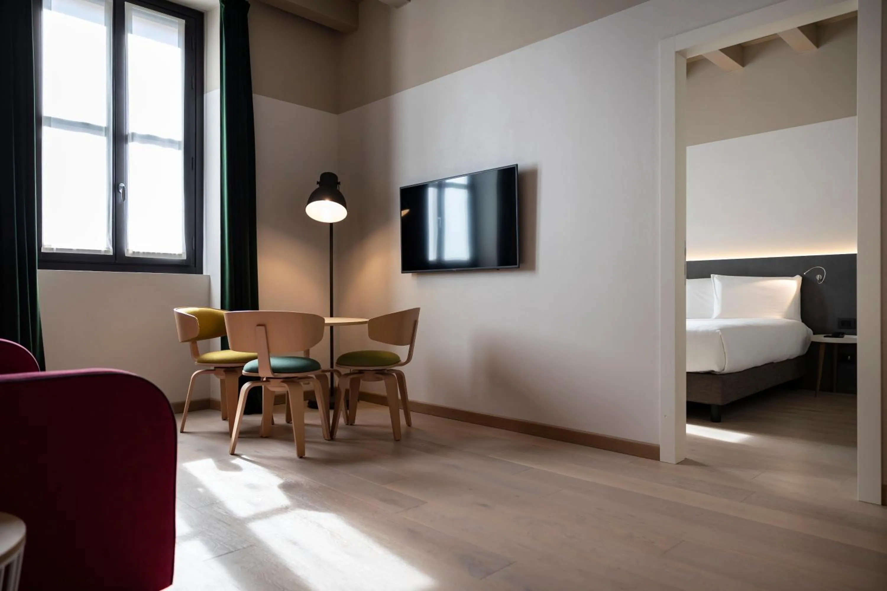 Bedroom, Bed in Savona 18 Suites