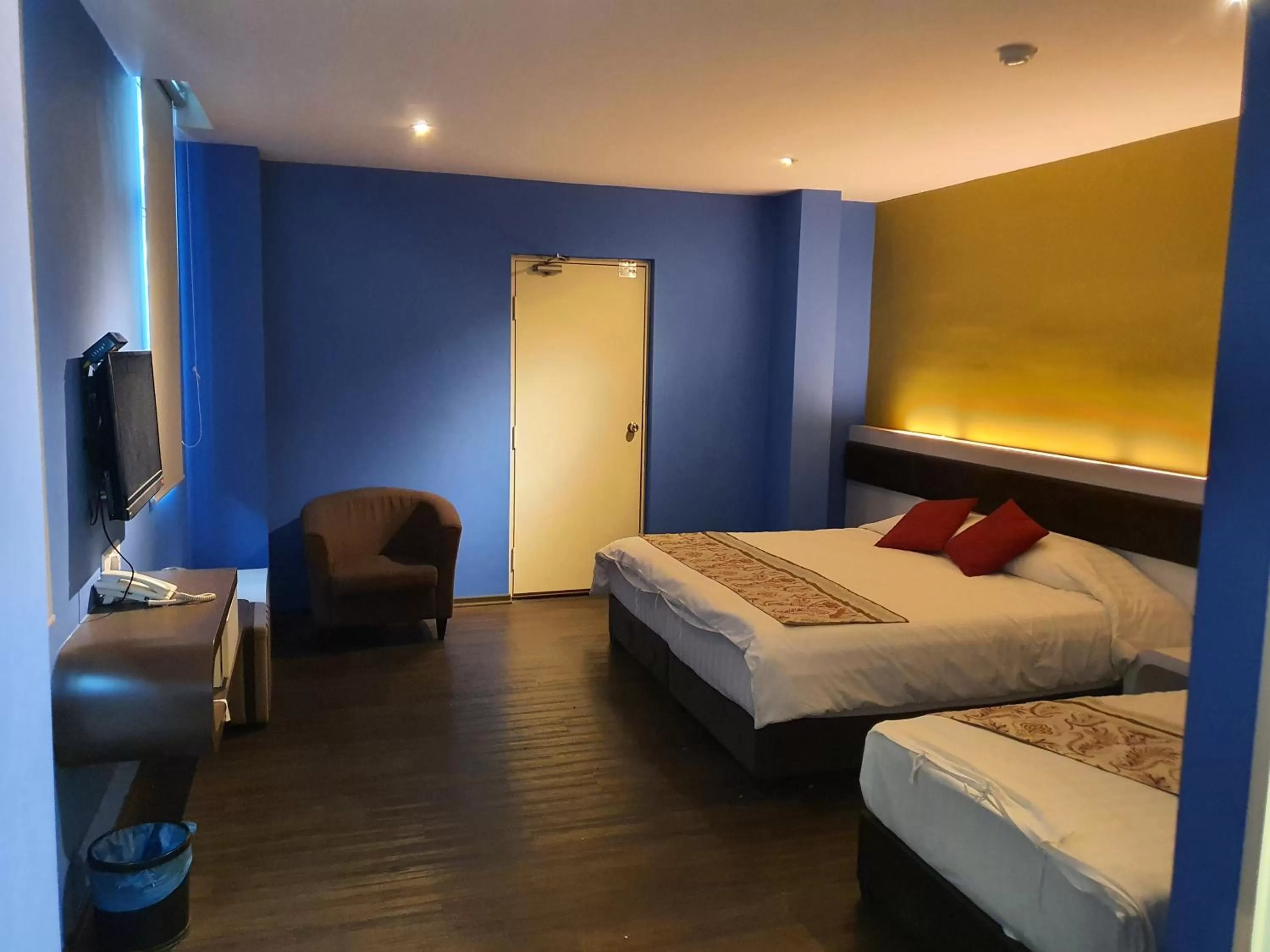 Bed in Riverfront Boutique Hotel