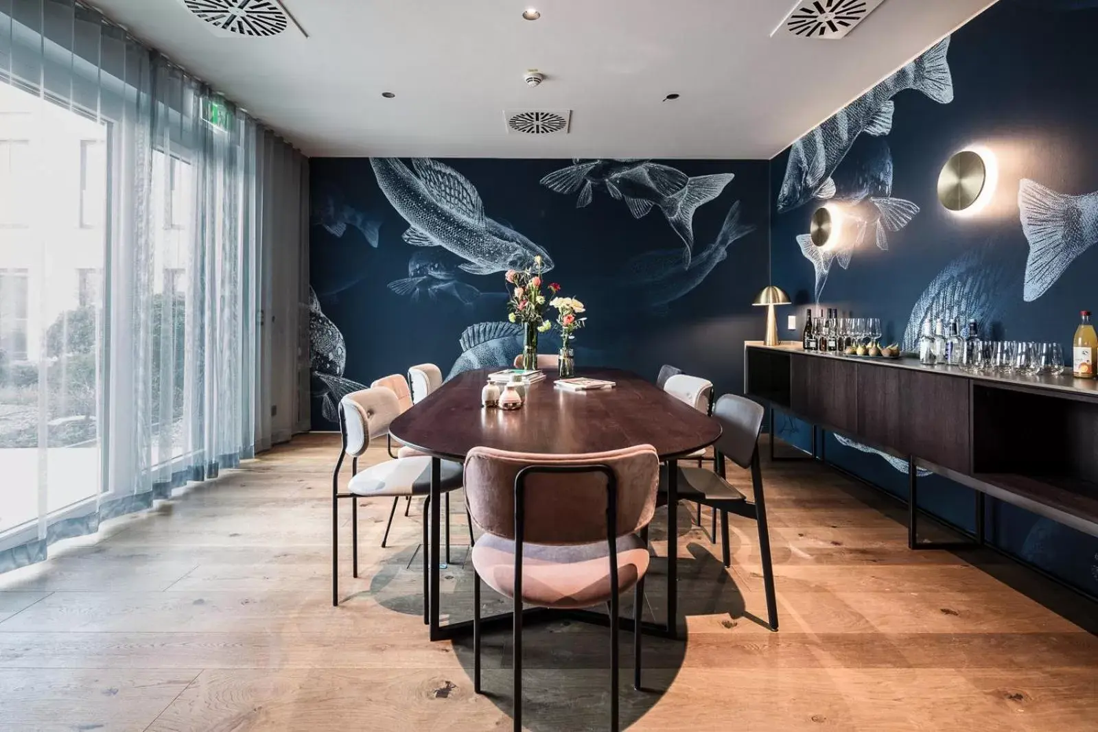 Banquet/Function facilities, Dining Area in Soller Business Hotel & Restaurant Eisvogel