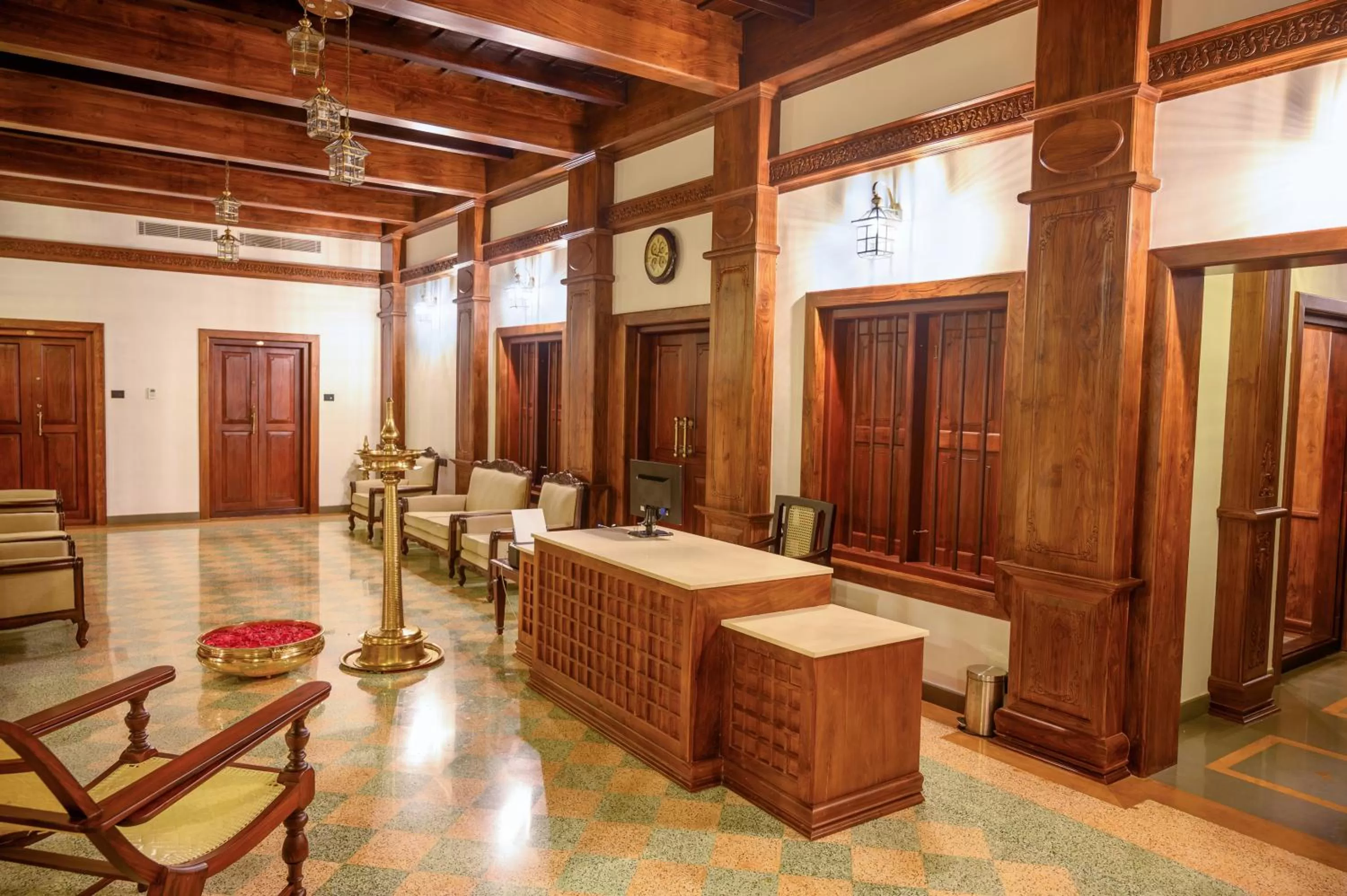 Lobby or reception in Surya Heritage Hotels