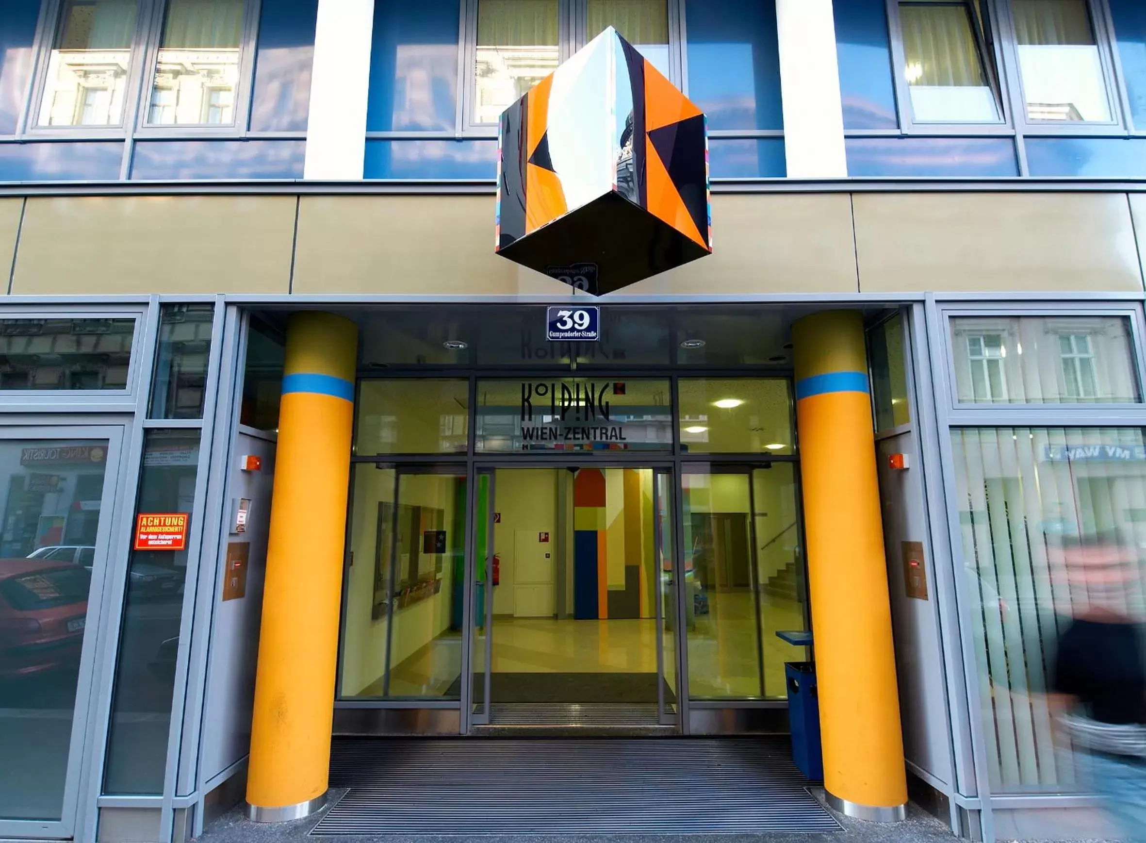 Facade/entrance in Hotel Kolping Wien Zentral Facade/entrance in Hotel Kolping Wien Zentral