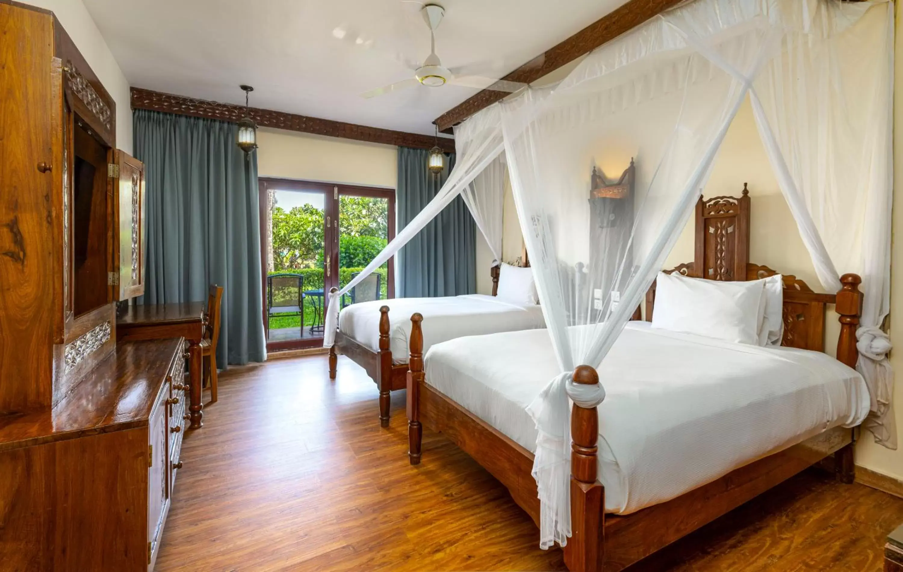 Bedroom in Nungwi Beach Resort by Turaco