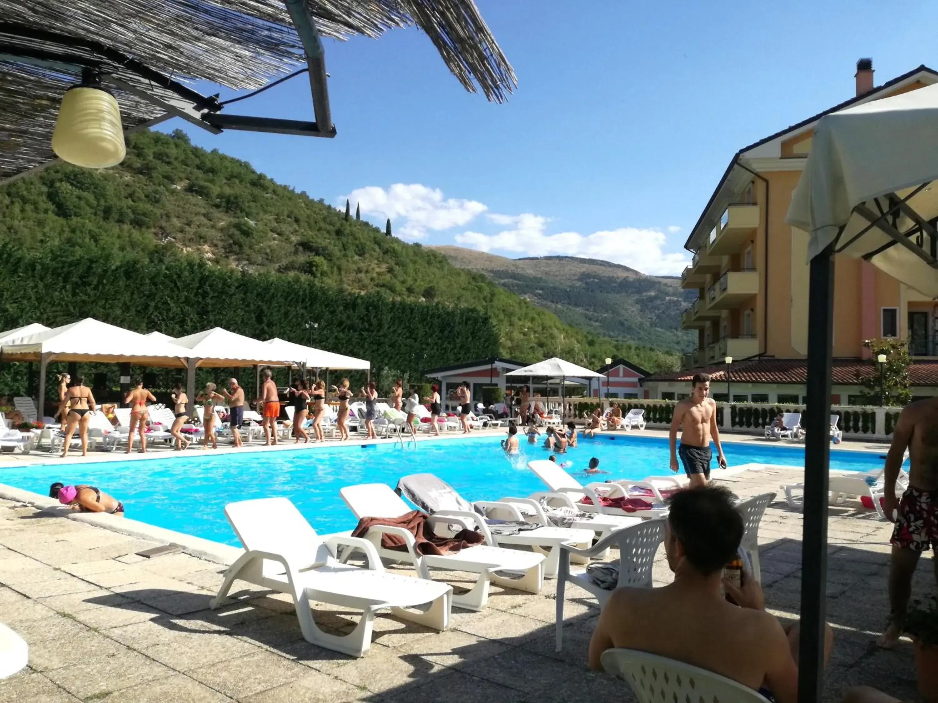 Swimming Pool in FILIPPONE HOTEL&RISTORANTE