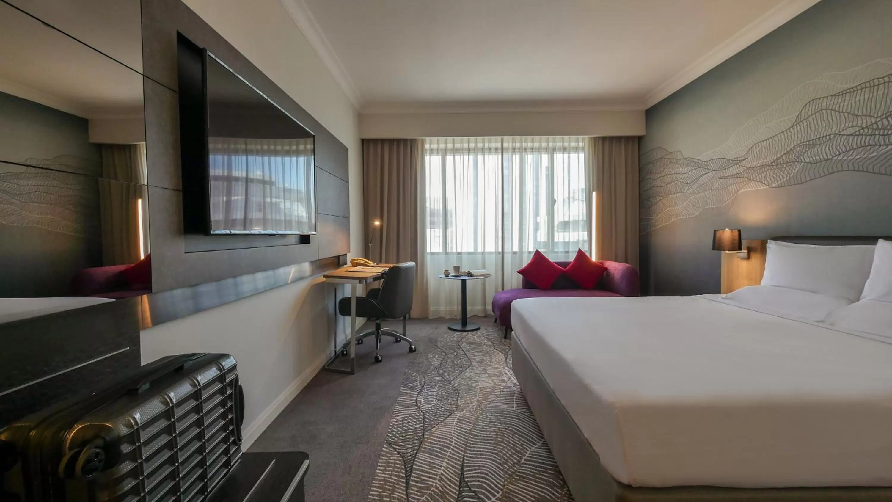 Photo of the whole room, Bed in Novotel Kuala Lumpur City Centre