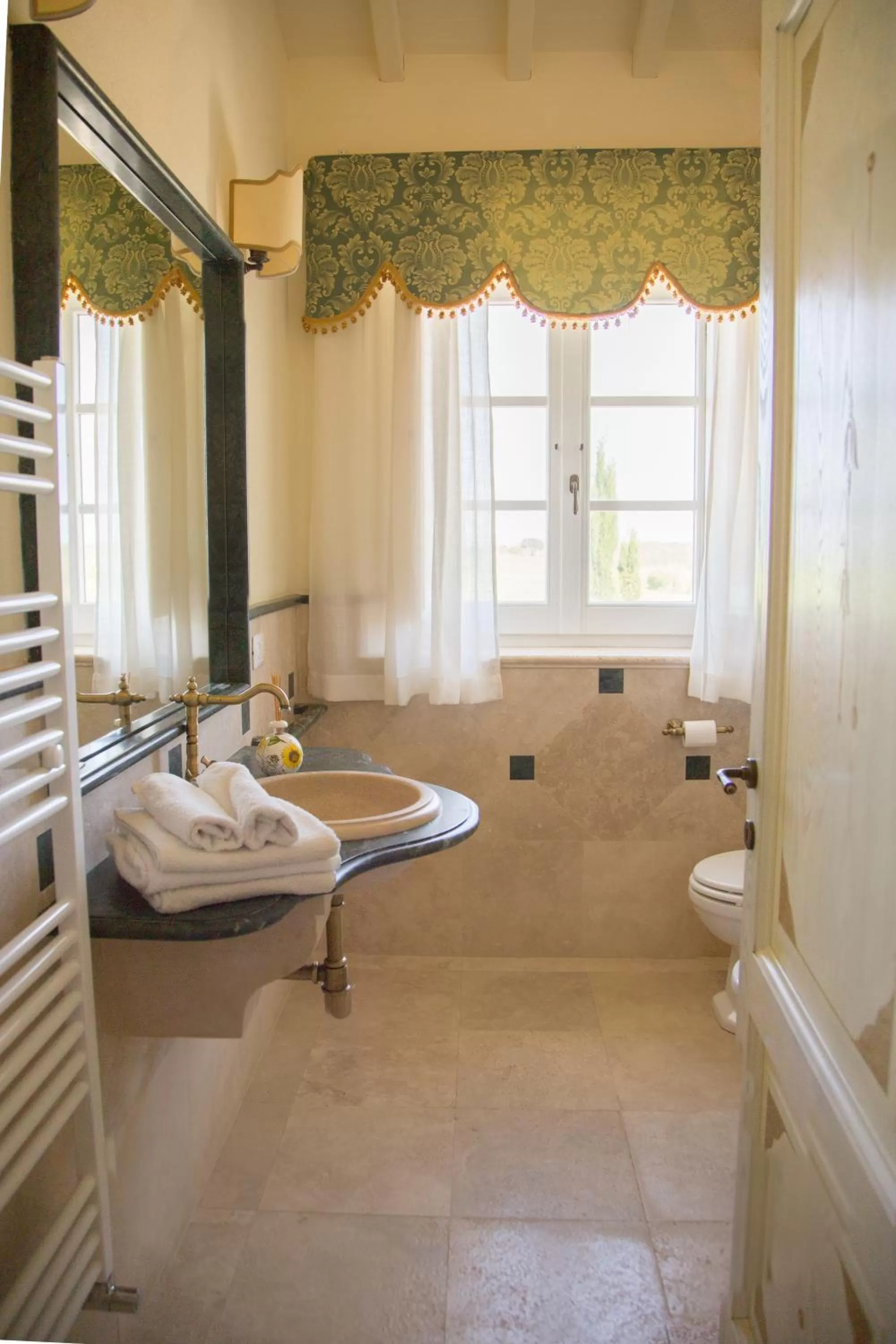 Bathroom, Bed in Podere San Giuseppe