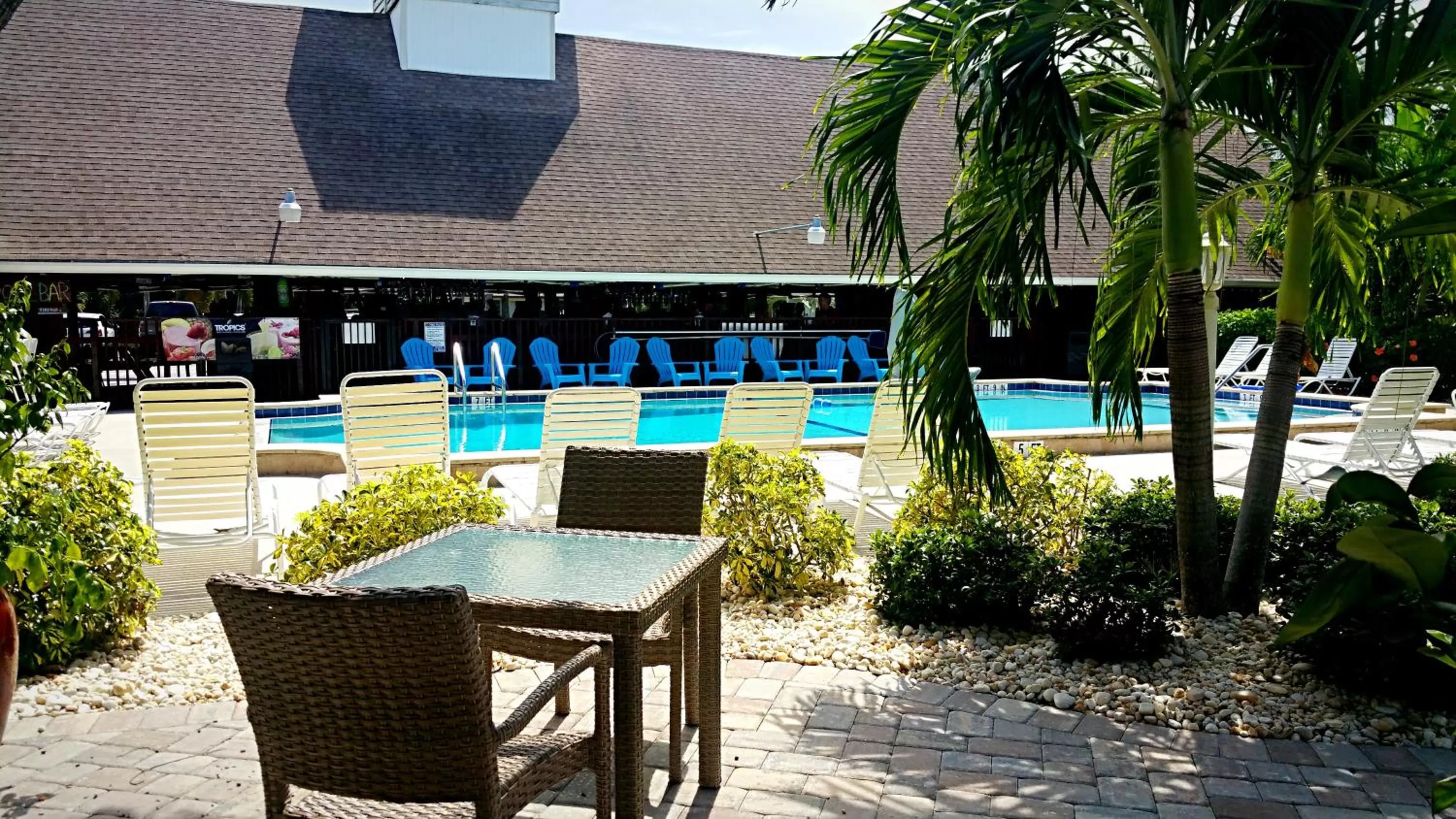 Patio in Dolphin Key Resort - Cape Coral