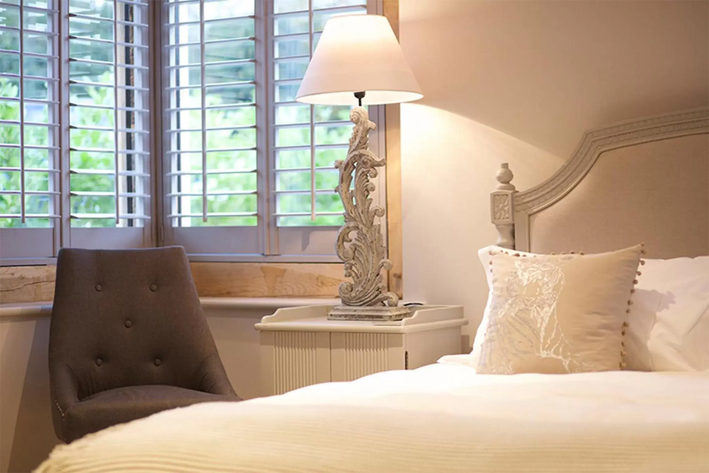 Decorative detail, Bed in The Packhorse Inn