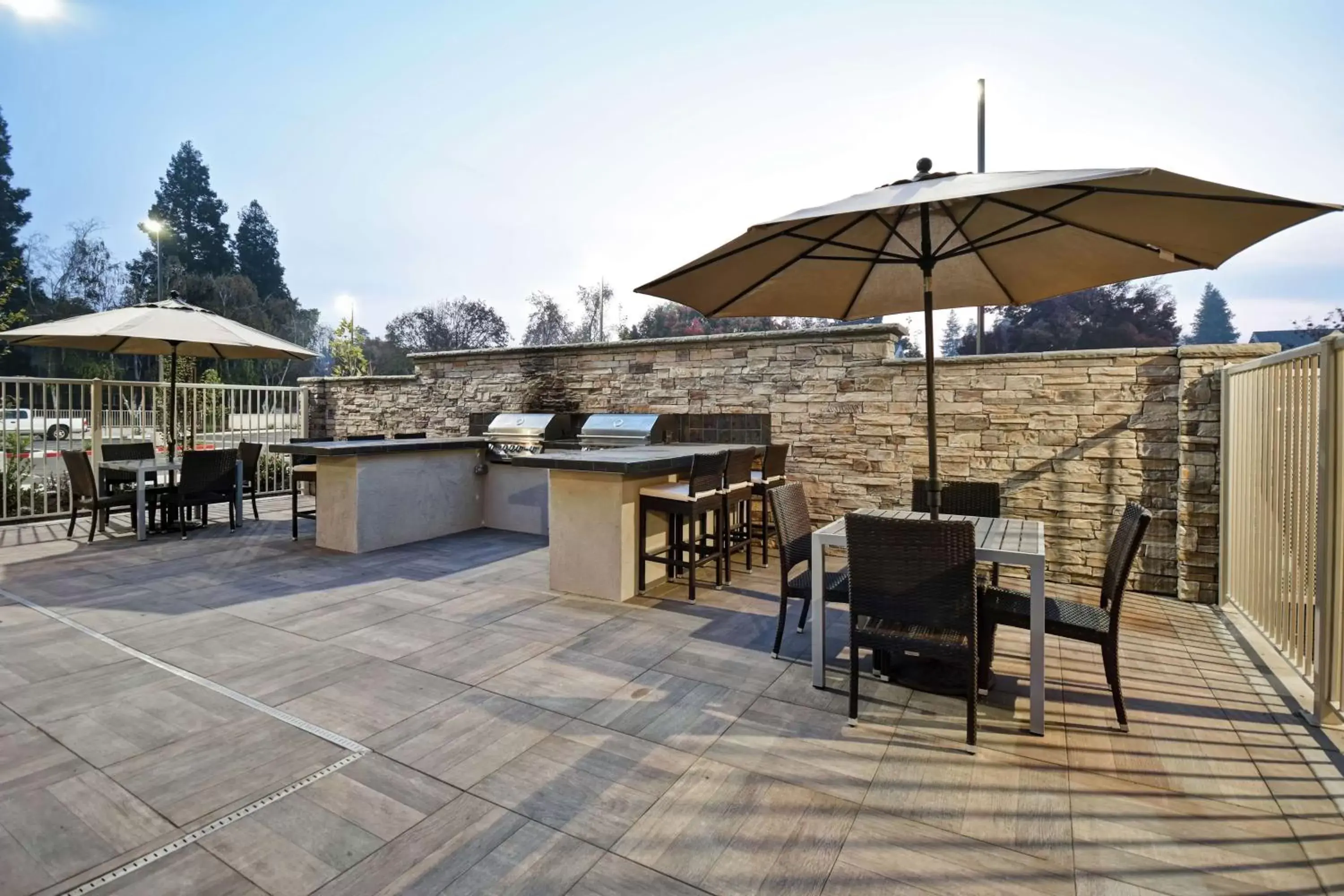 Patio in Homewood Suites by Hilton Pleasant Hill Concord