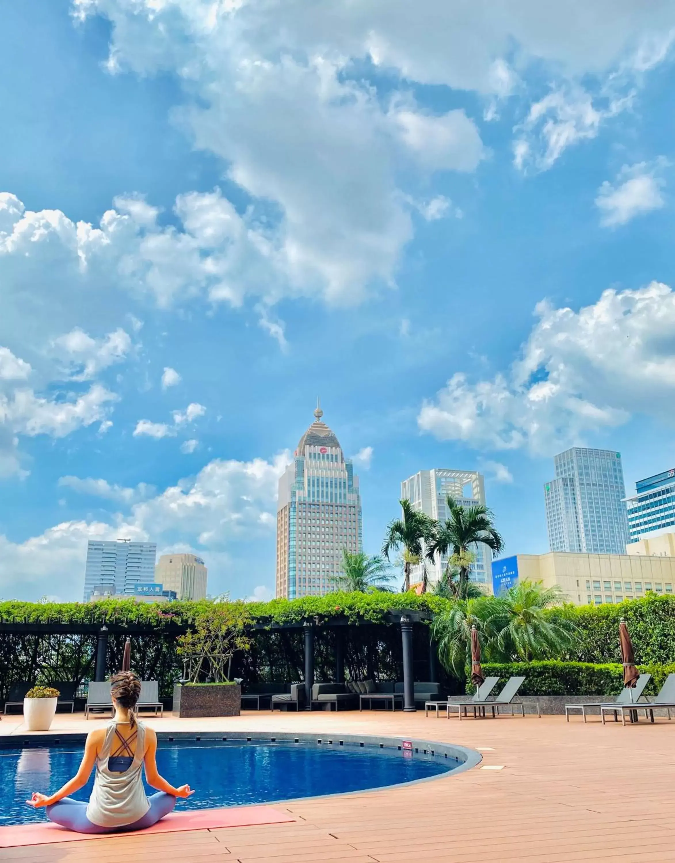 On site, Swimming Pool in Grand Hyatt Taipei