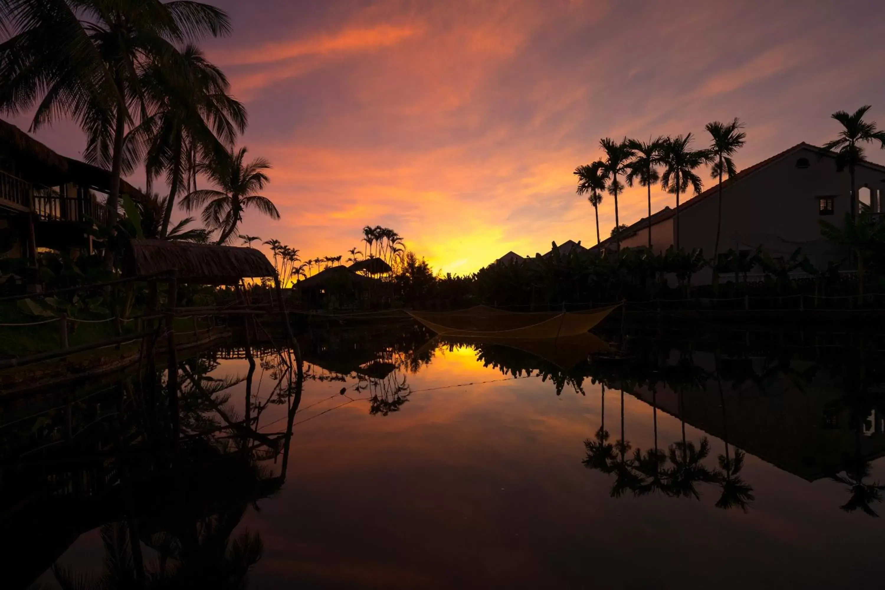 Bird's eye view, Sunrise/Sunset in Zest Villas & Spa Hoi An