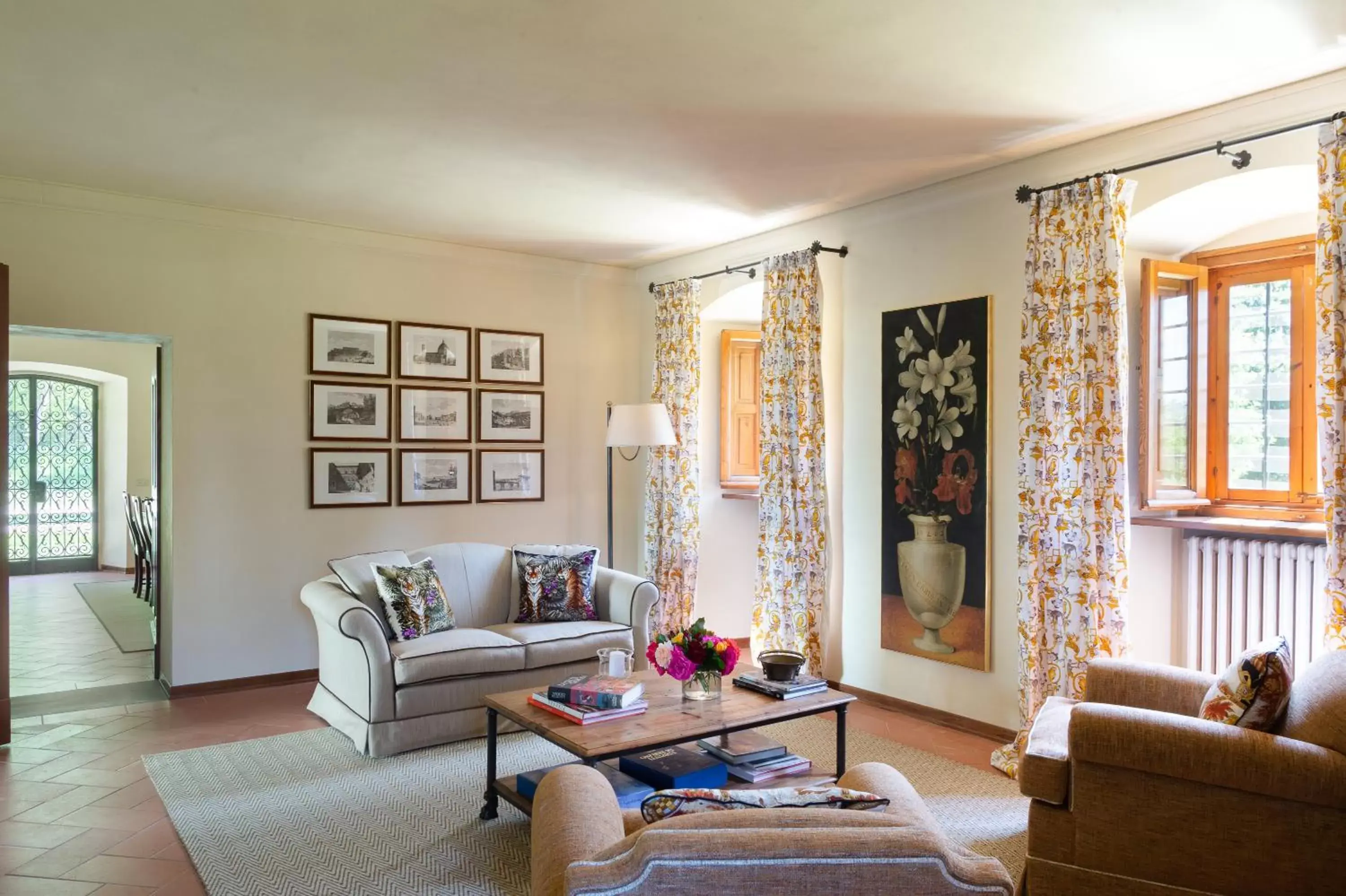 Living room, Seating Area in VIESCA Suites & Villas Il Borro Toscana