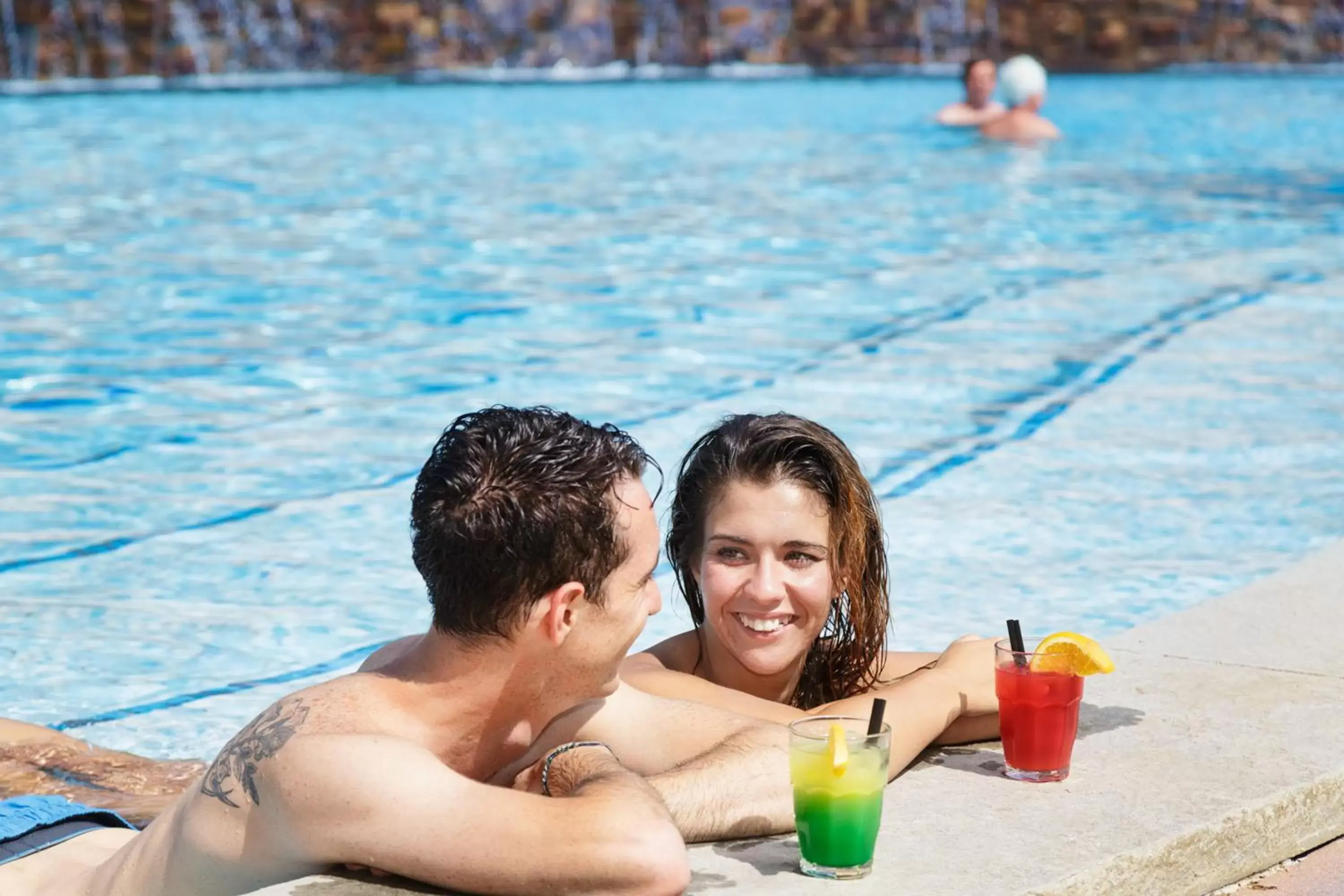 Swimming pool, Guests in Parc Hotel