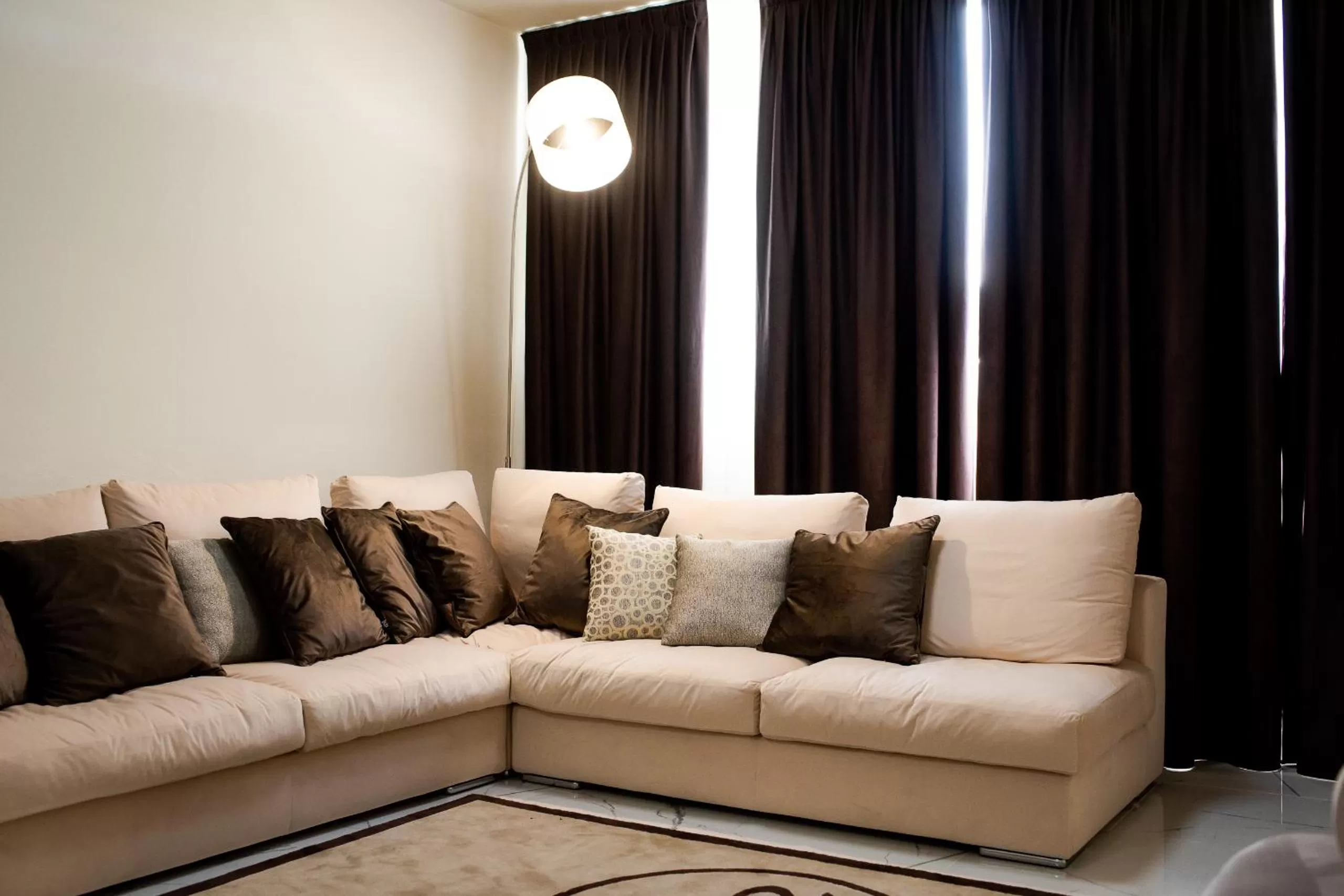 Living room in M2 Hotel