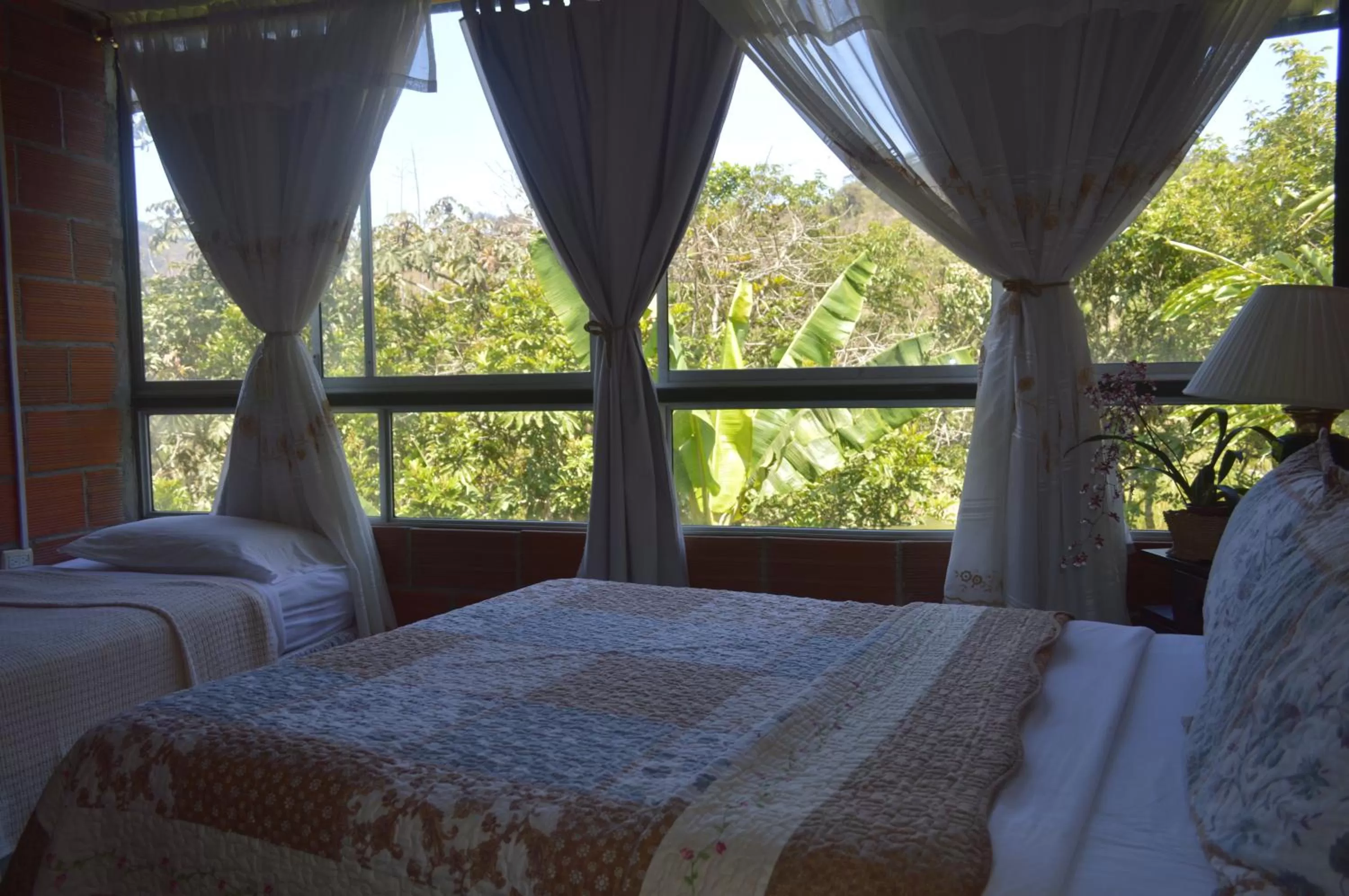 Bedroom, Bed in Hosteria Florecer