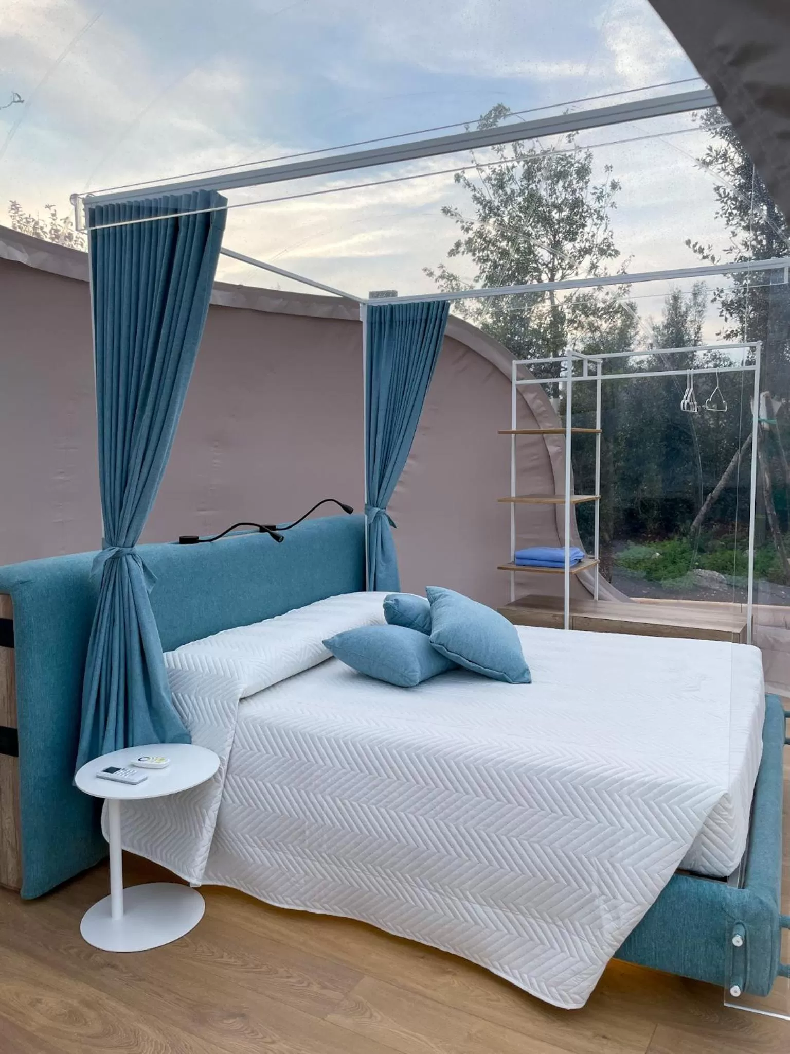 Bedroom, Bed in Tenuta Danesi - Camere - Appartamenti - Bubble Room