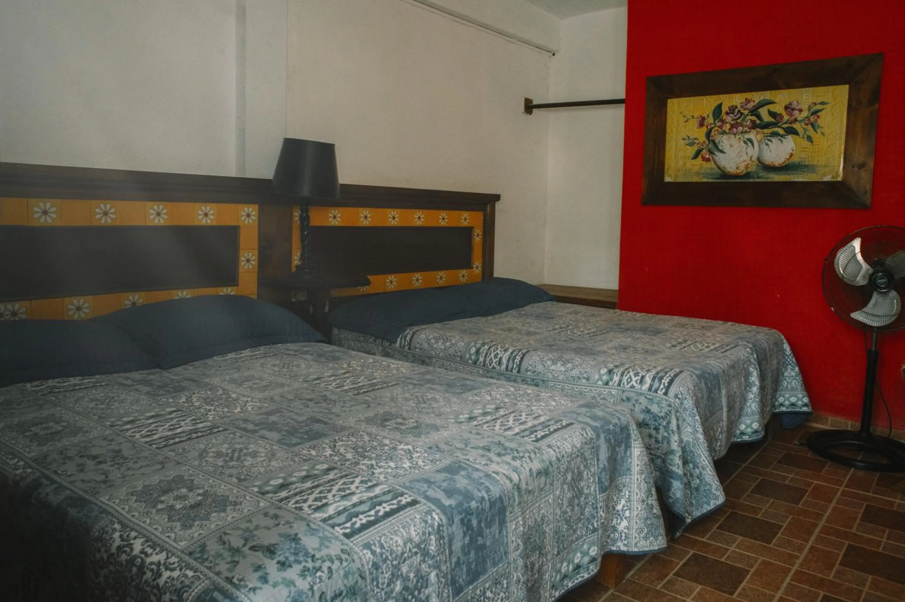 Bed in Hotel Posada San Agustin