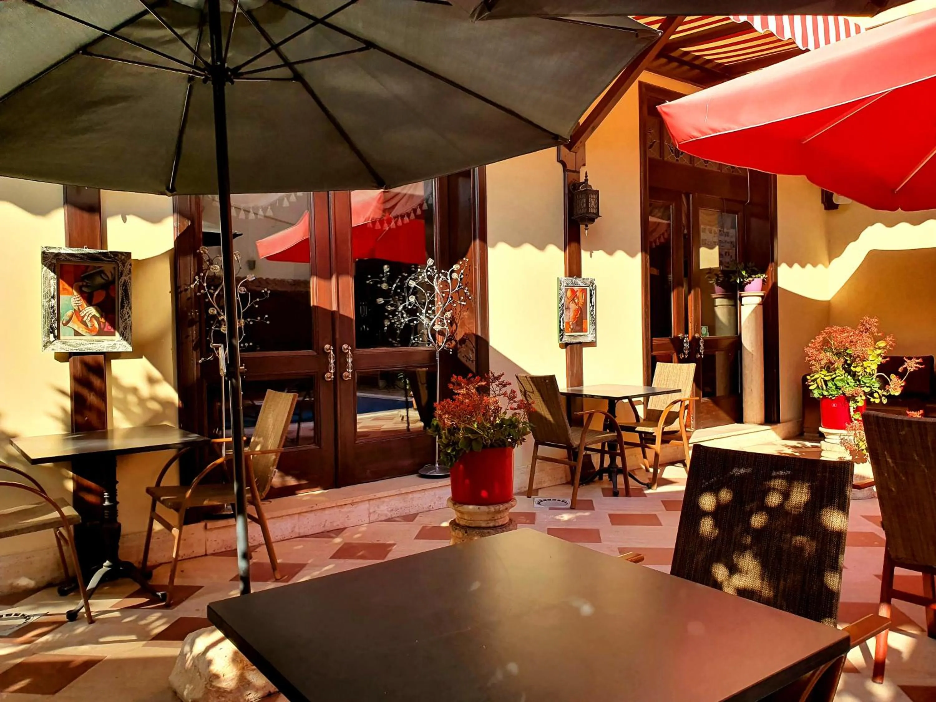 Patio in Eski Masal Hotel - Special Class