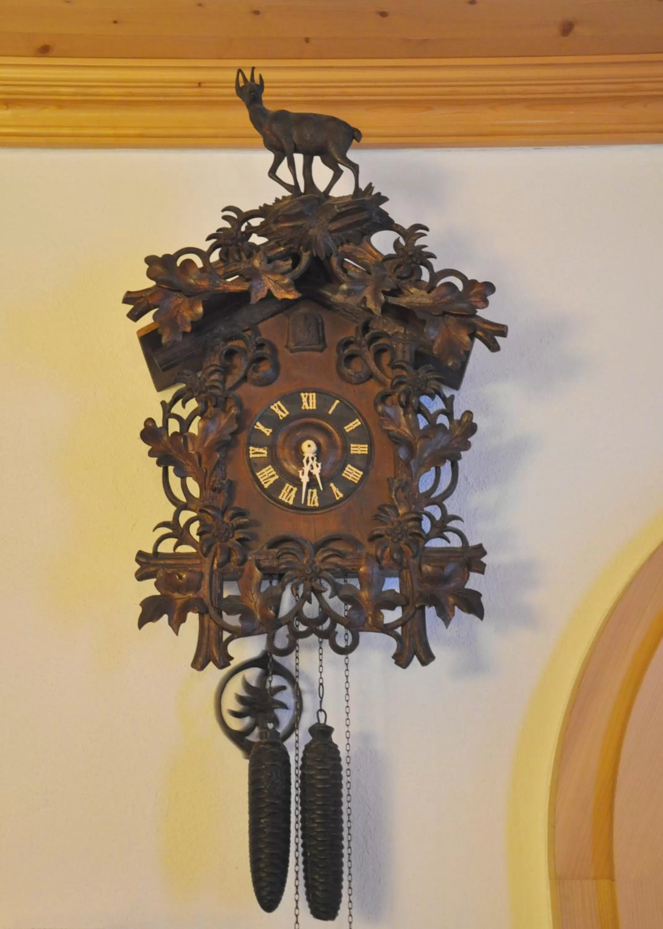 Decorative detail in Hotel Gletschergarten