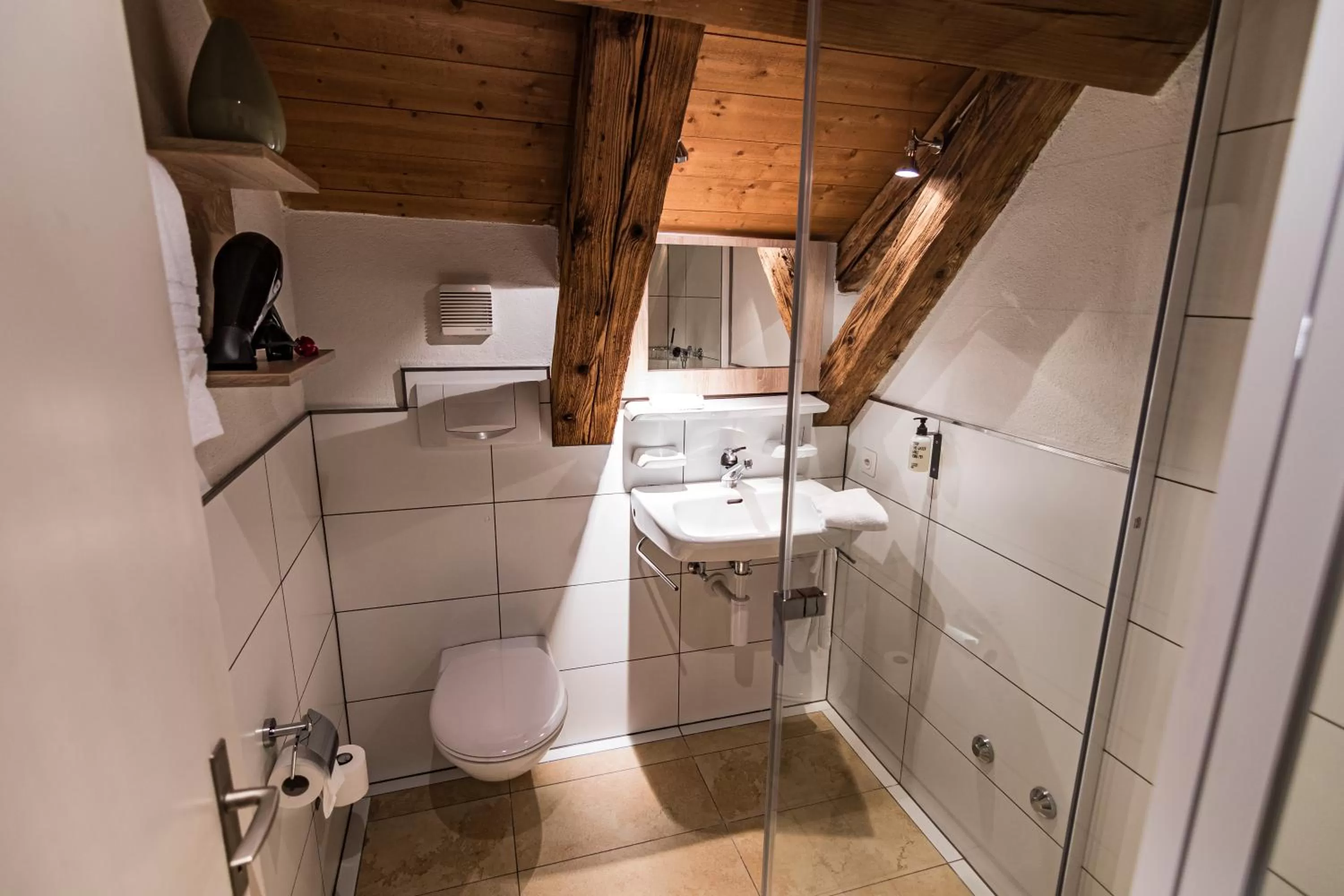 Bathroom in KONCEPT HOTEL Löie