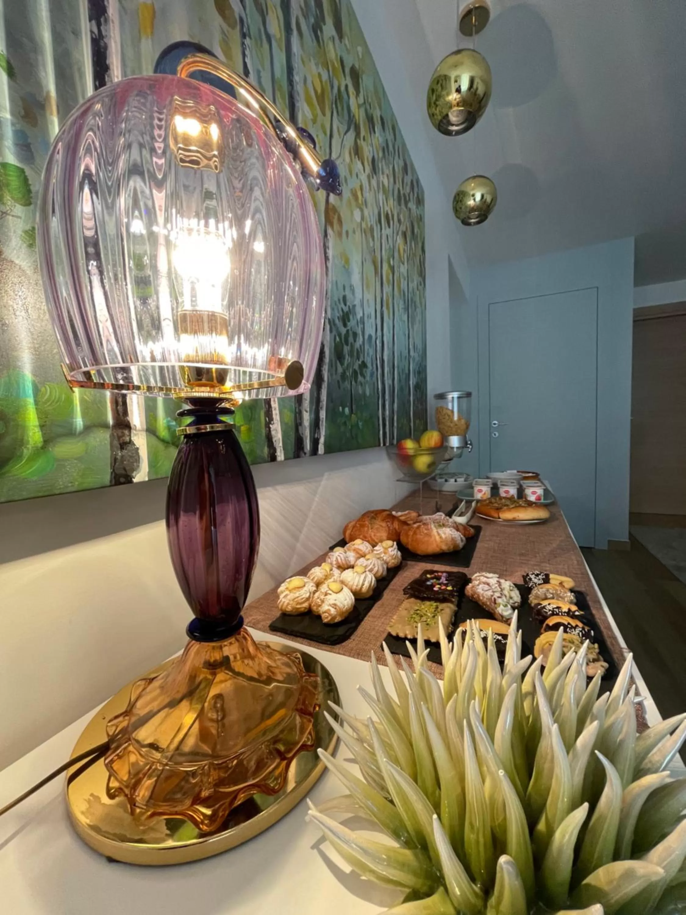 Buffet breakfast in B&B Il Gigante