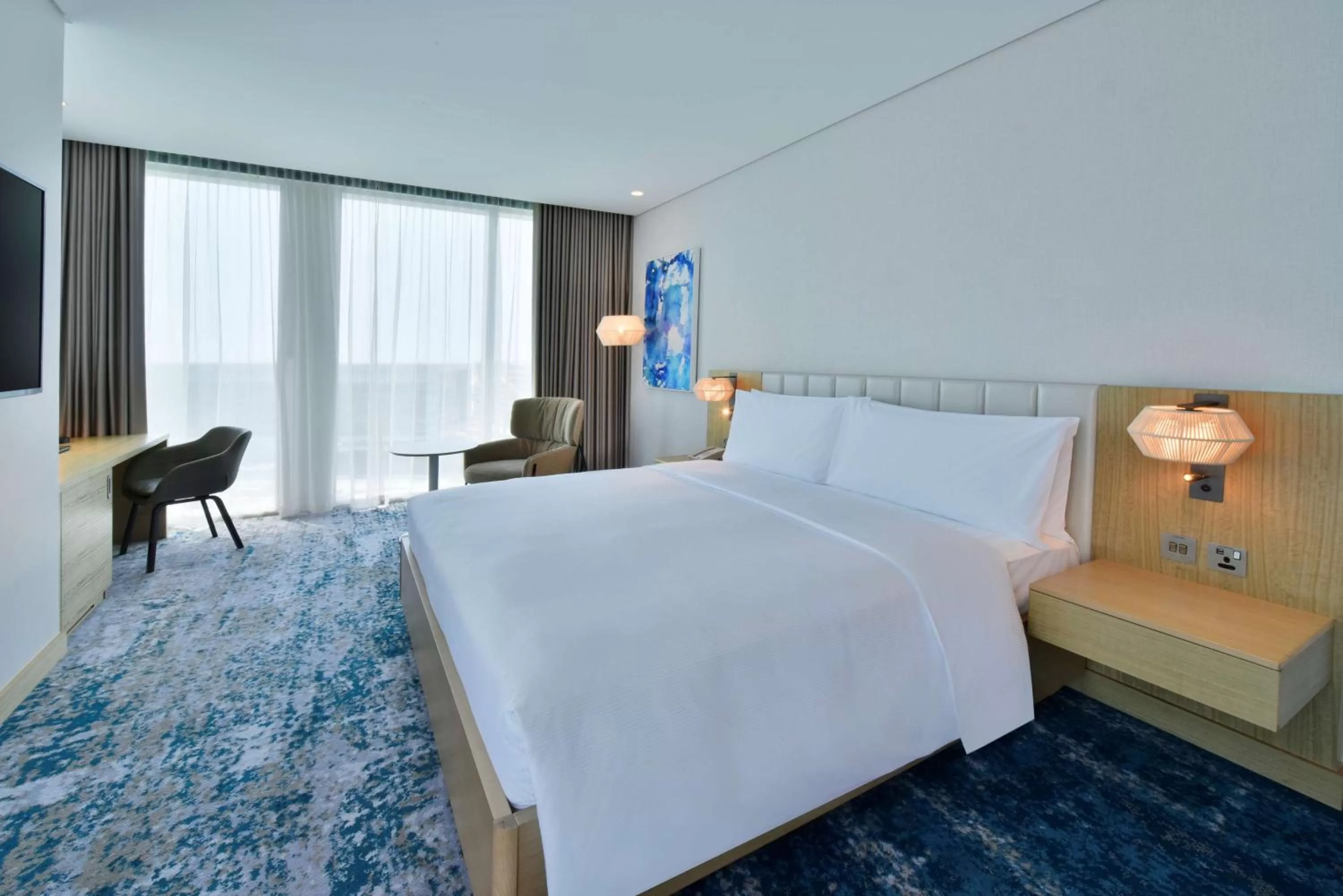 Bedroom, Bed in Hilton Garden Inn Bahrain Bay