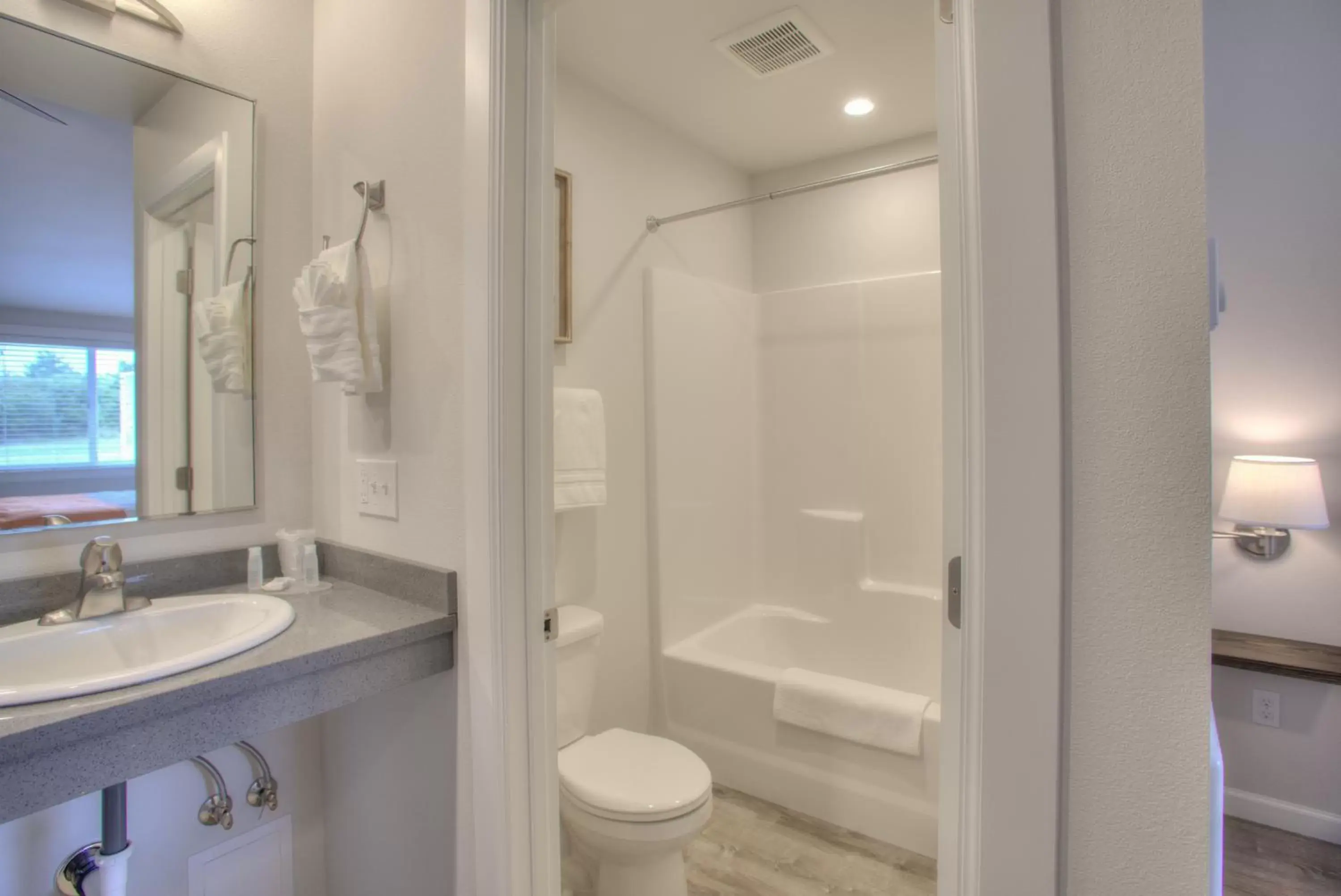 Bathroom in OCEAN SHORES RESORT - Brand New Rooms