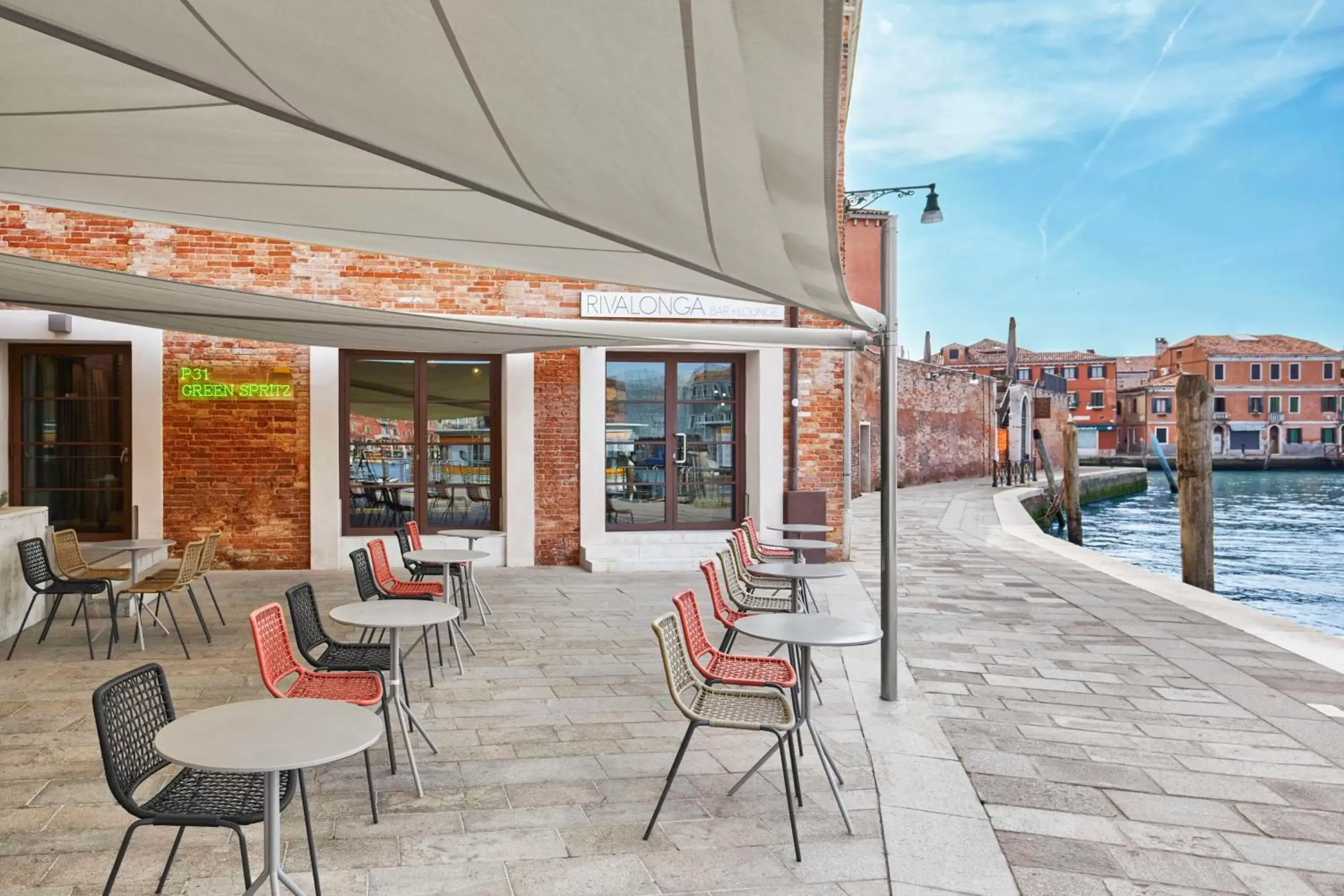 Pool view in Hyatt Centric Murano Venice