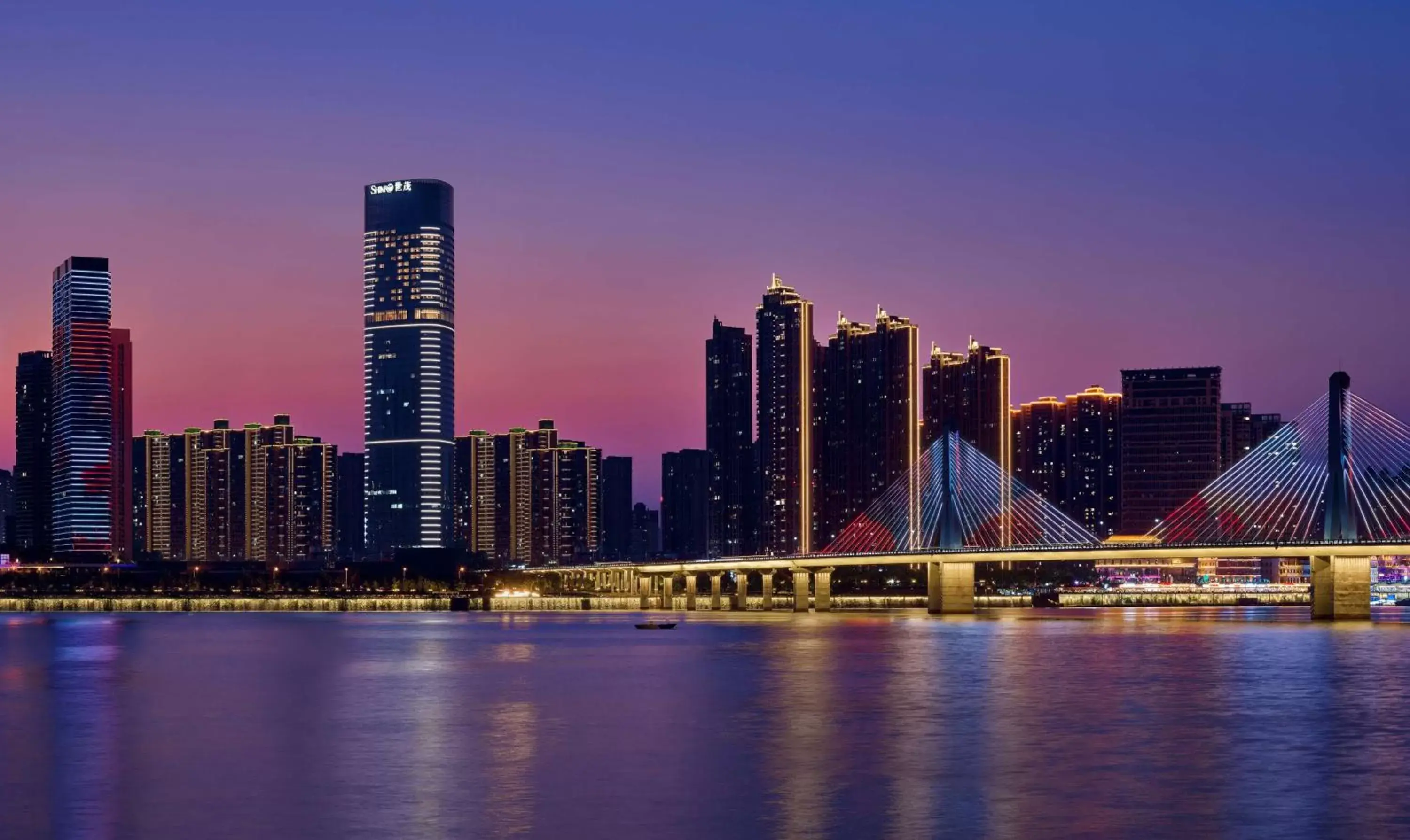 Property building in Hilton Changsha Riverside