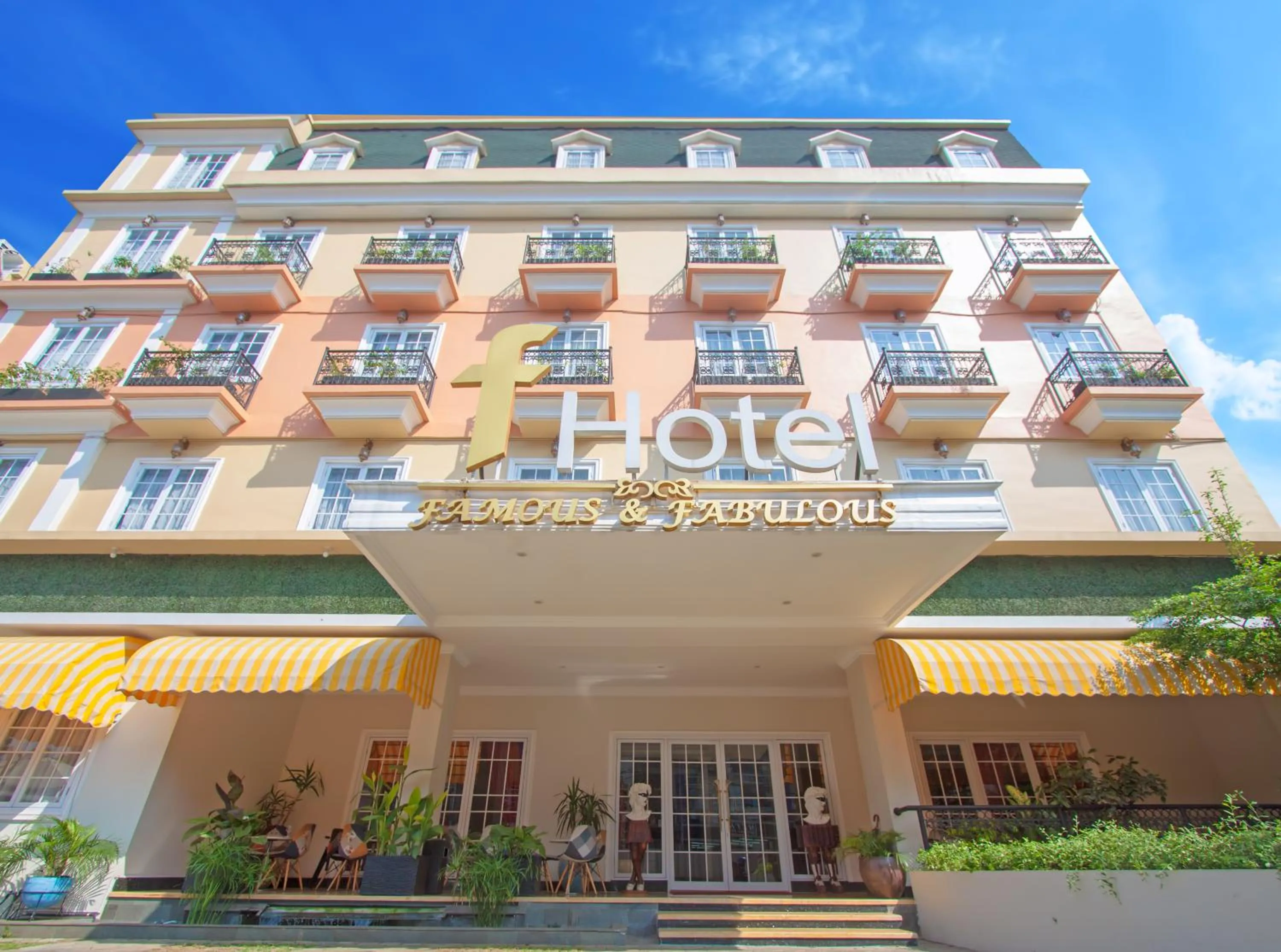 Property logo or sign in F Hotel Jakarta