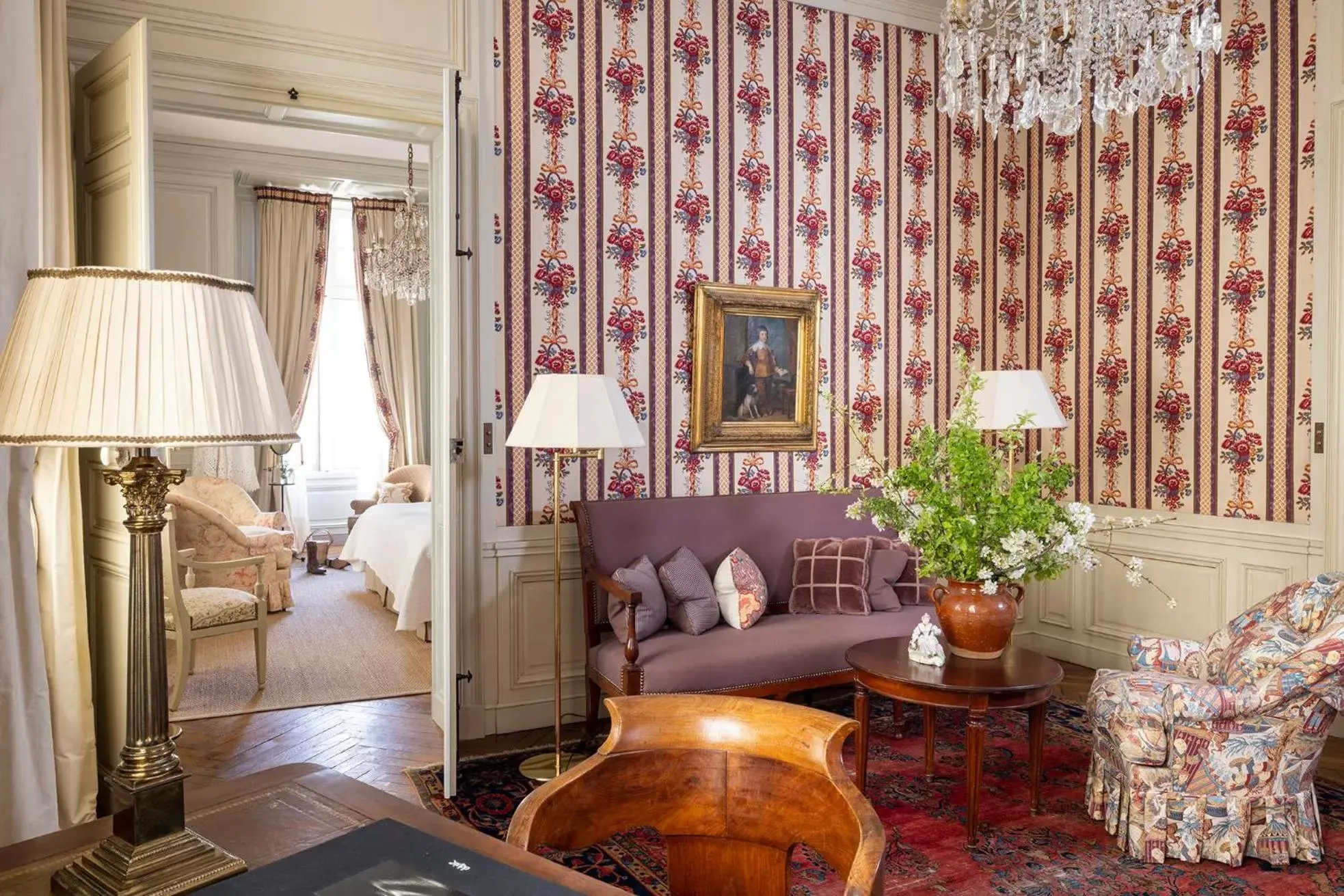 Living room in La Mirande Living room in La Mirande