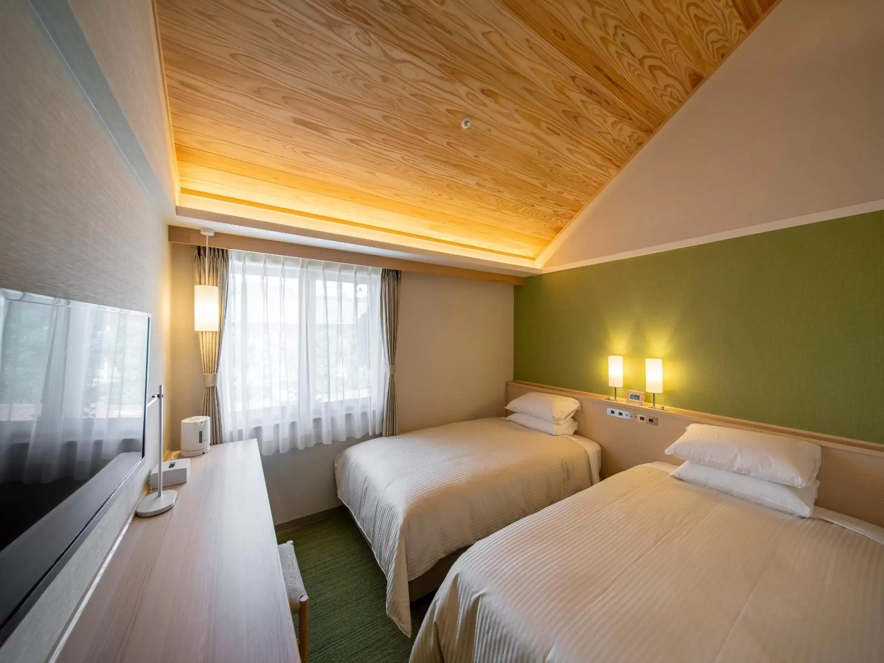 Standard Twin Room B - single occupancy in Kurashiki Ivy Square