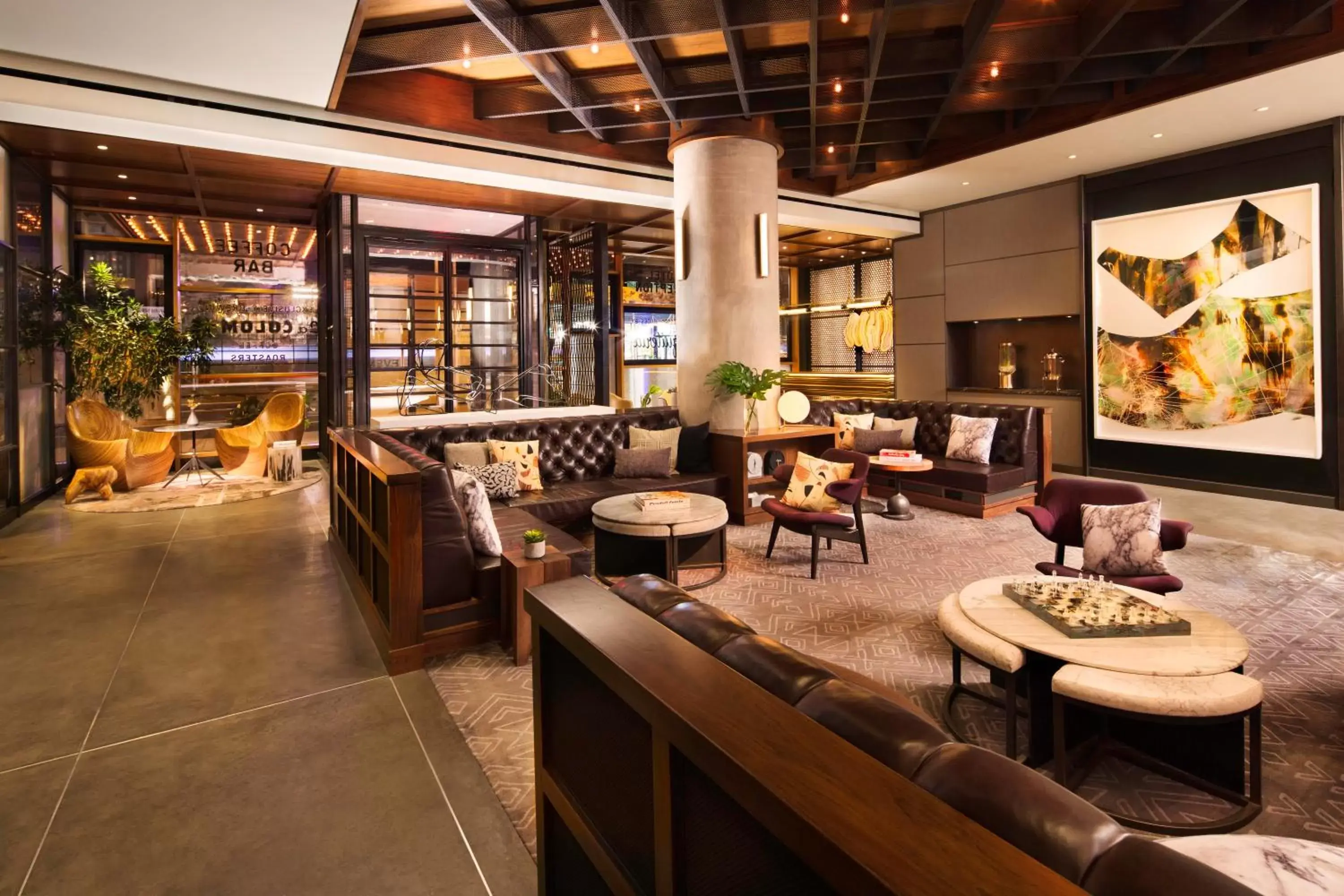 Lobby or reception, Restaurant/Places to Eat in Kimpton Hotel Eventi, an IHG Hotel