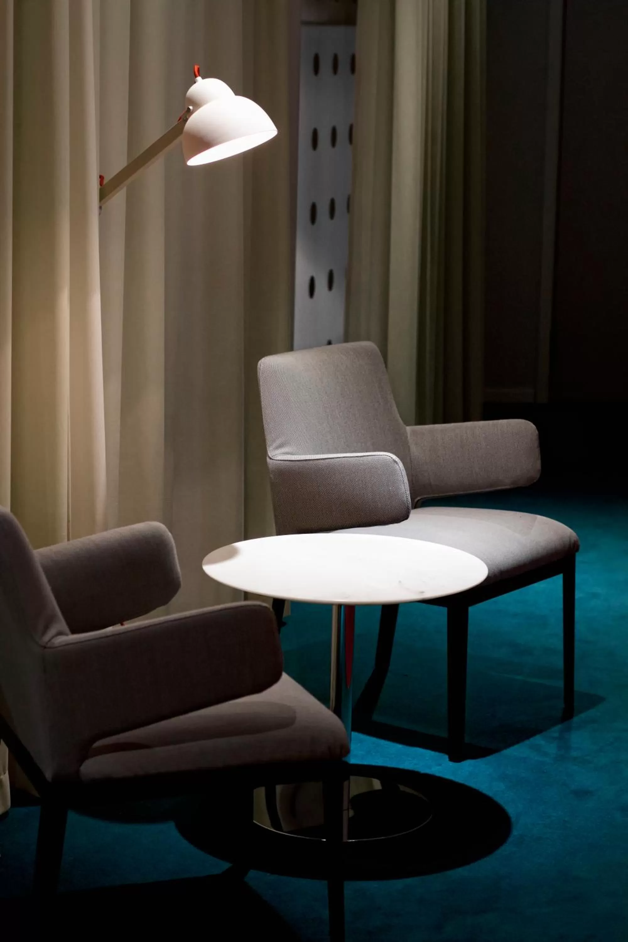 Seating area in Bo Hotel