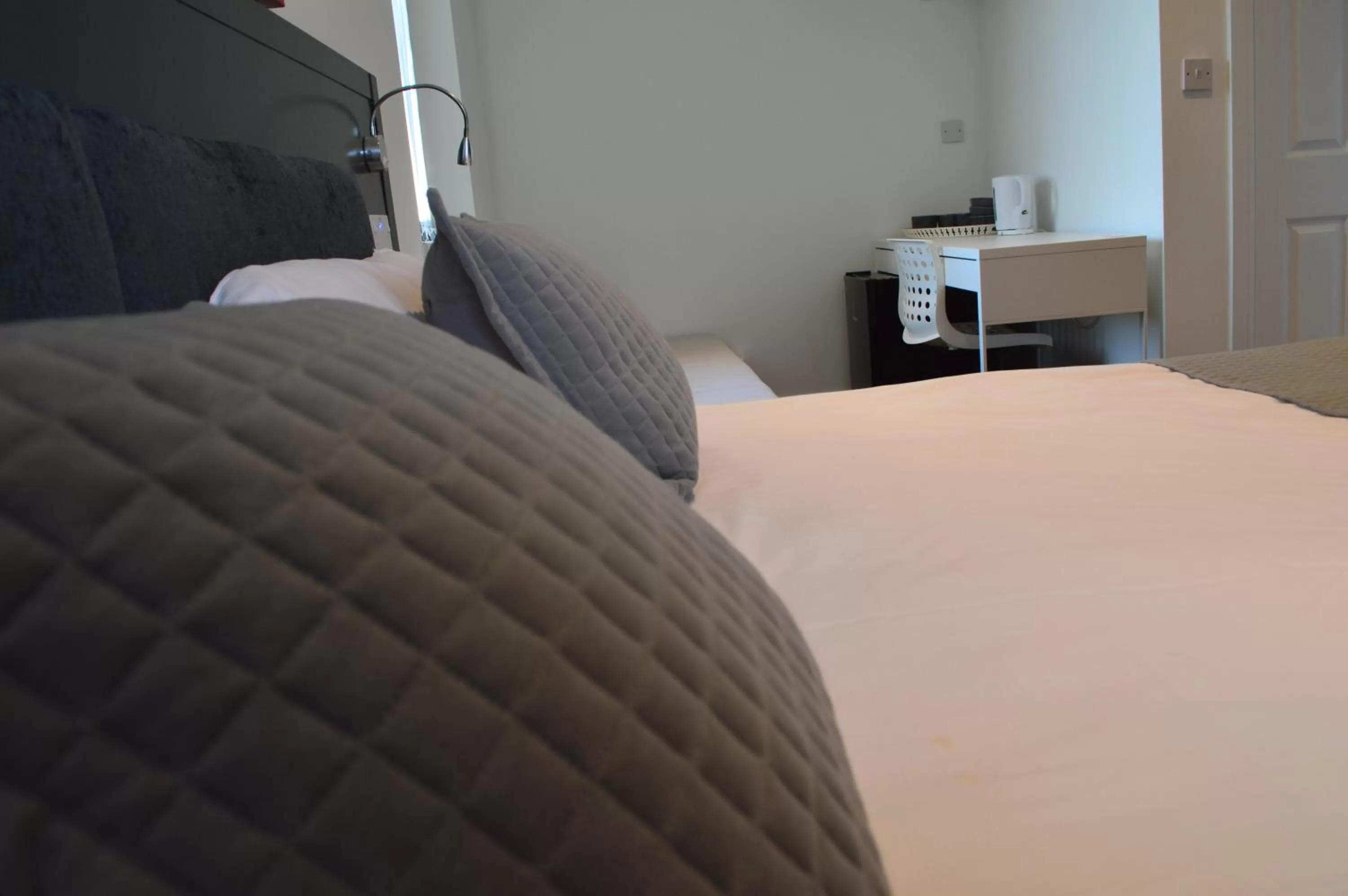 Decorative detail, Bed in Bell Gate House