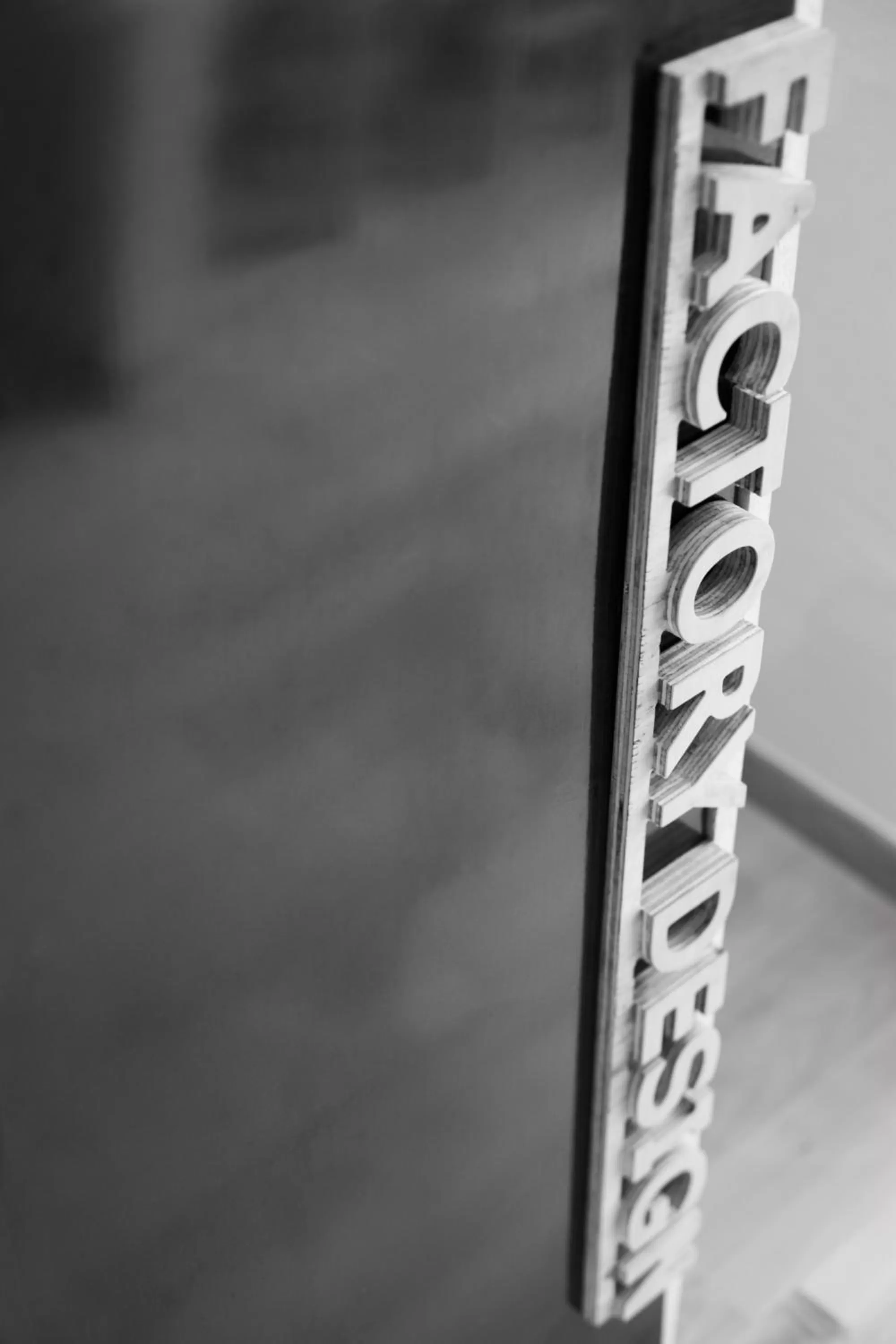 Property logo or sign in Factory Design