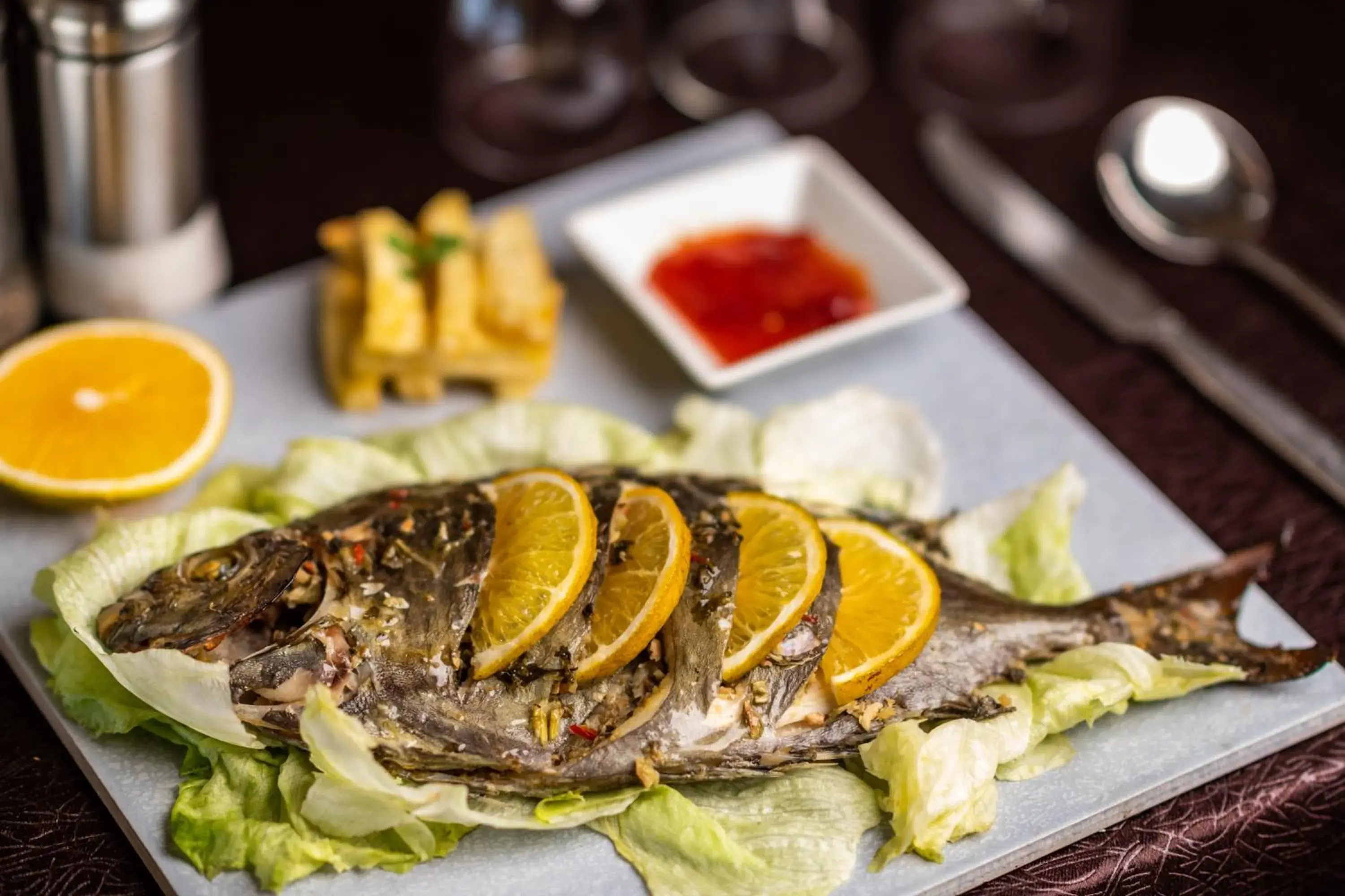 Food in Hakuna Majiwe Beach Lodge Zanzibar