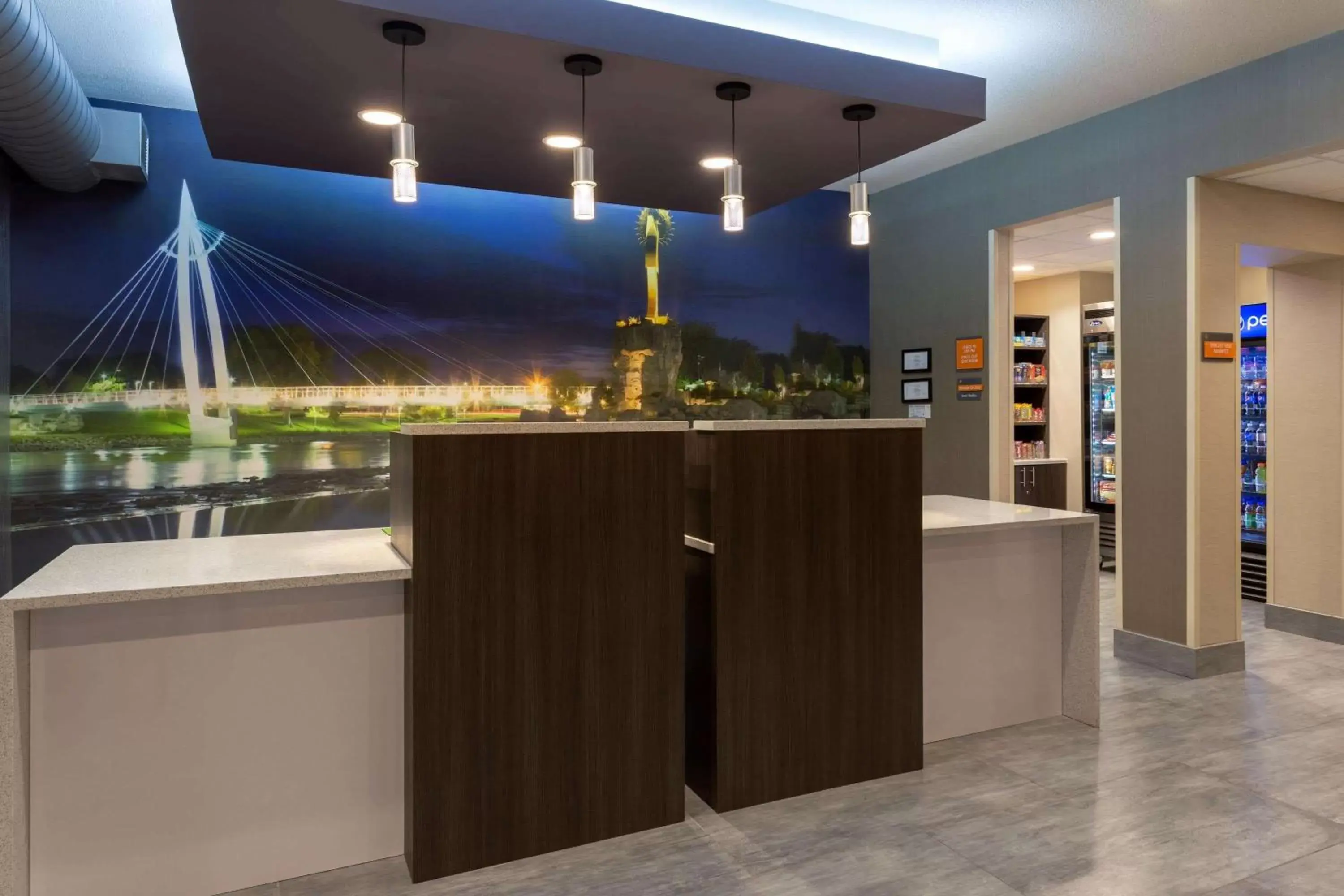 Lobby or reception in La Quinta by Wyndham Wichita Airport