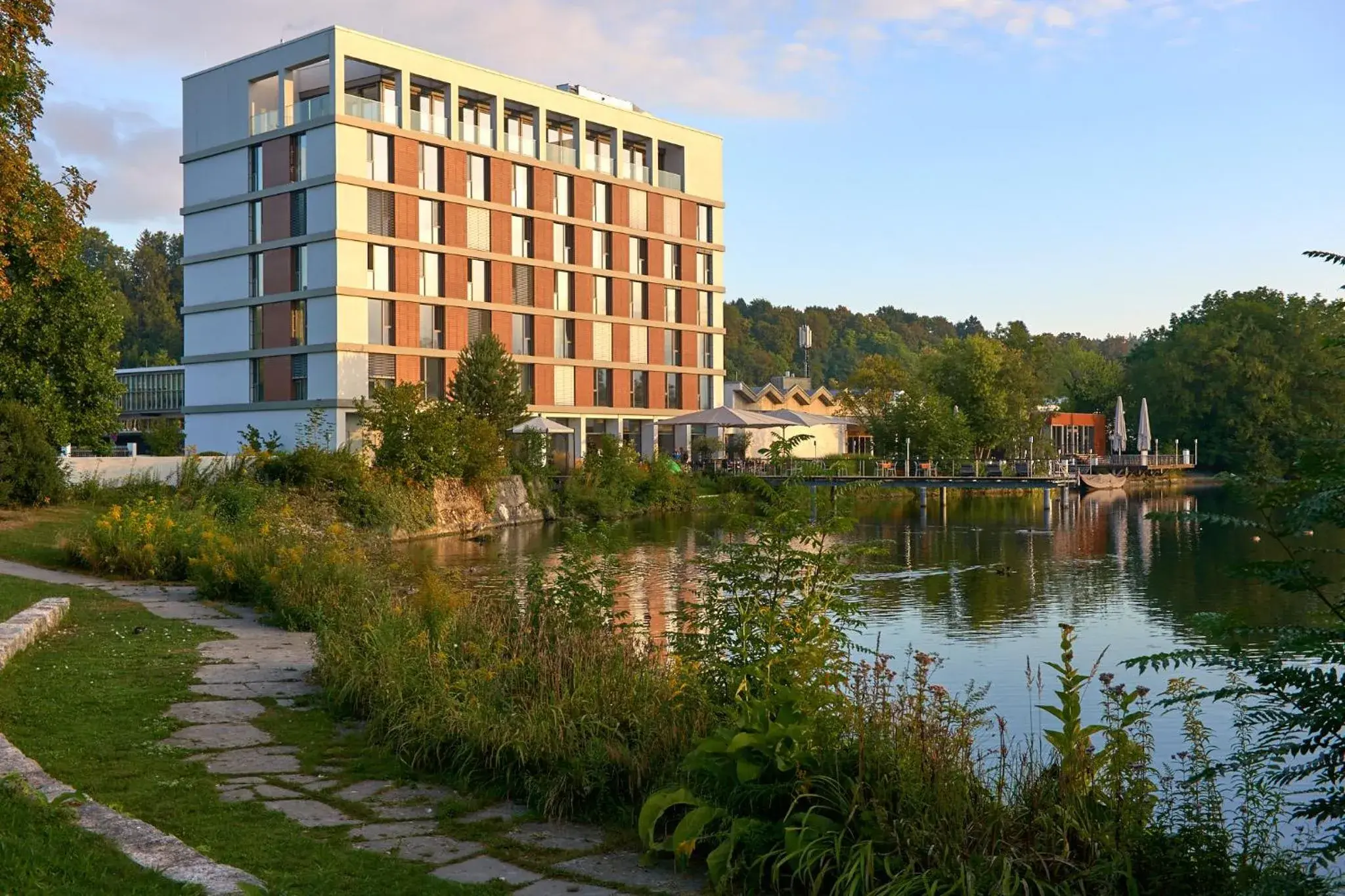 Property building in LAGO hotel & restaurant am see