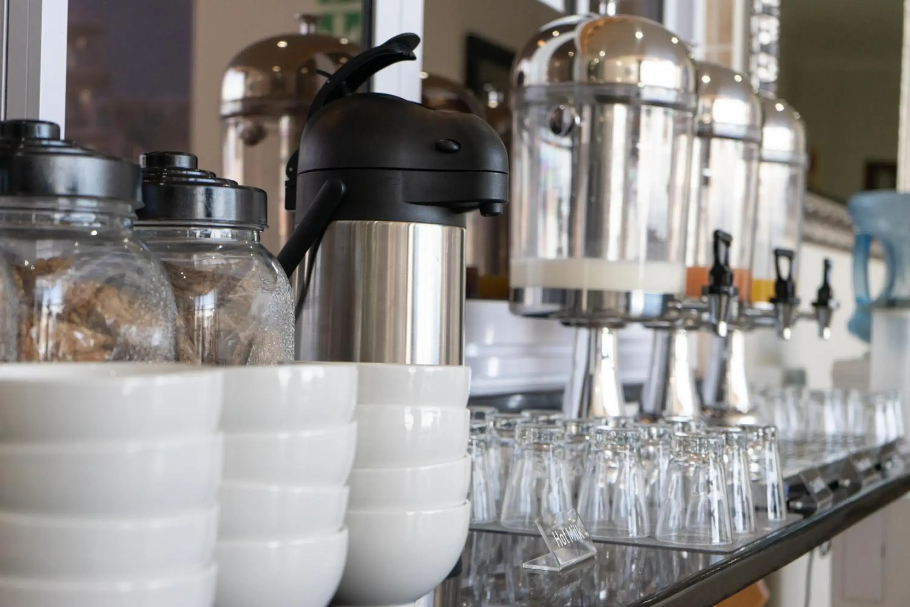 Continental breakfast in Bar-t-nique Guest House