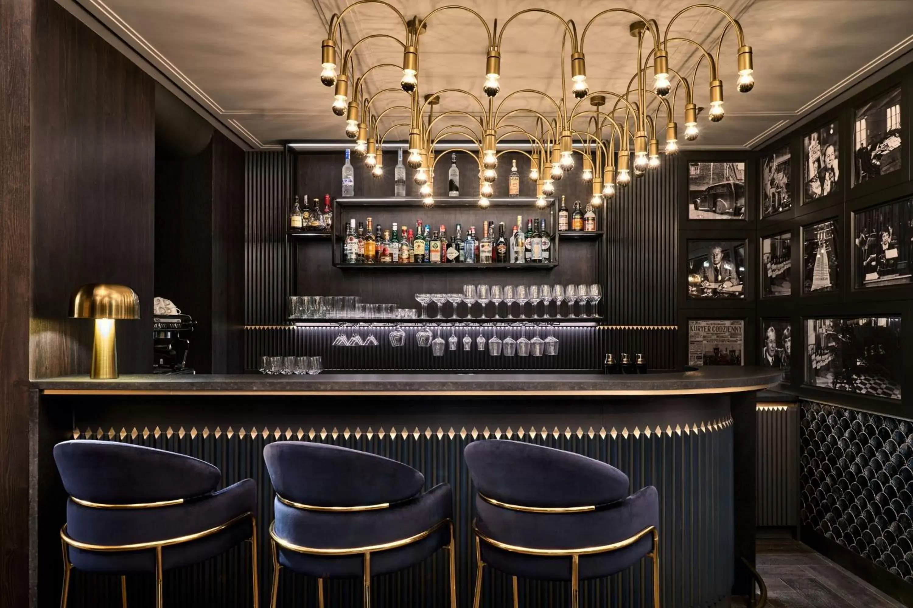 Lounge or bar in Garamond, a Tribute Portfolio Hotel, Krakow Old Town Lounge or bar in Garamond, a Tribute Portfolio Hotel, Krakow Old Town