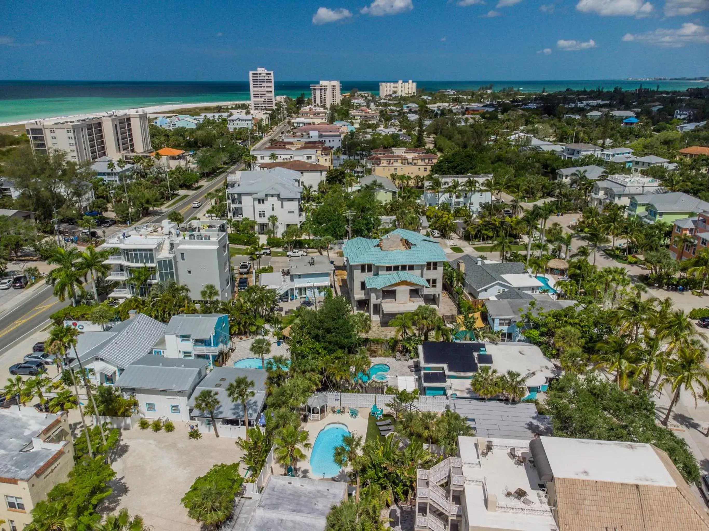 Bird's-eye View in The Ringling Beach House