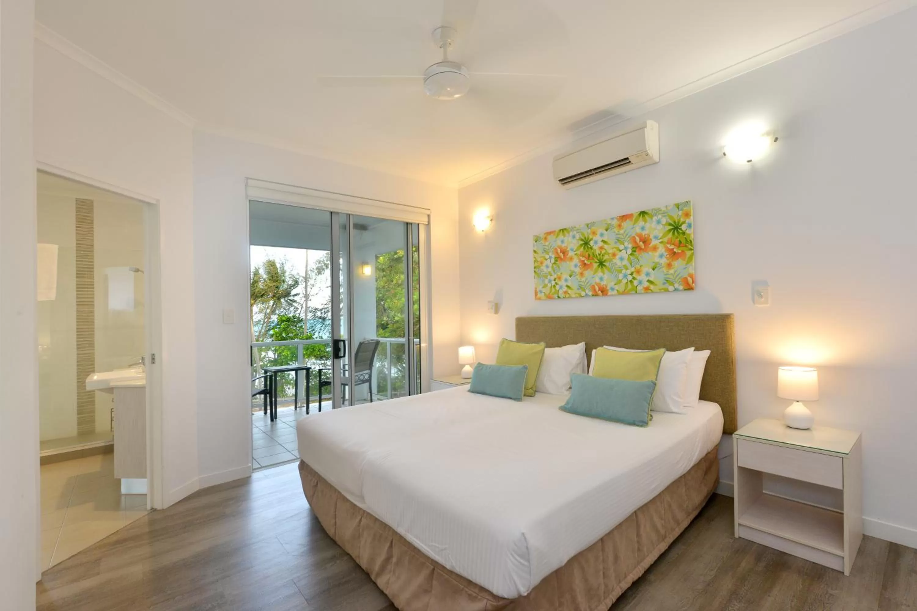 Bedroom, Bed in Beaches Holiday Apartments - Official Onsite Reception & Check In