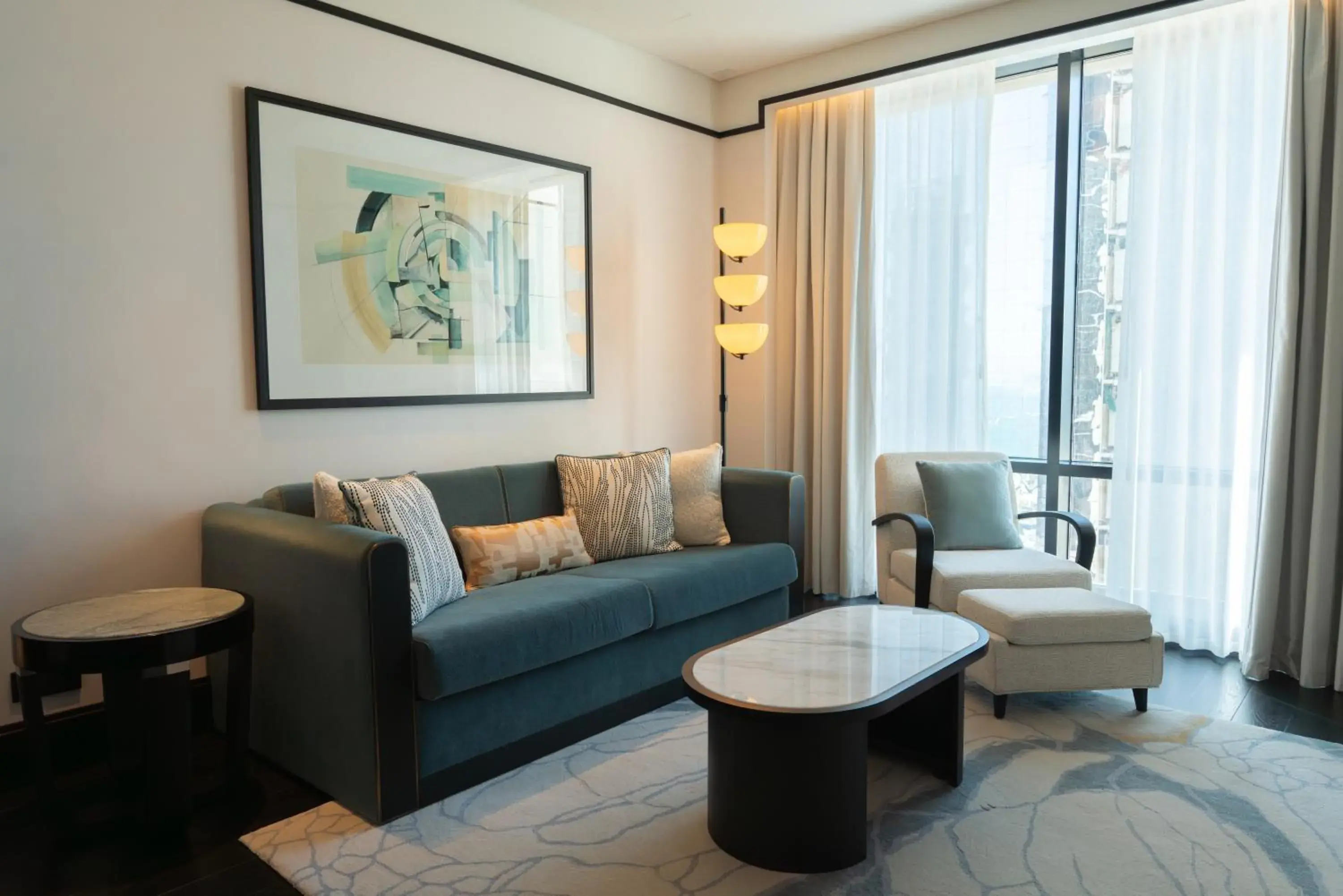 One-Bedroom Premier King Suite in Waldorf Astoria Doha West Bay One-Bedroom Premier King Suite in Waldorf Astoria Doha West Bay