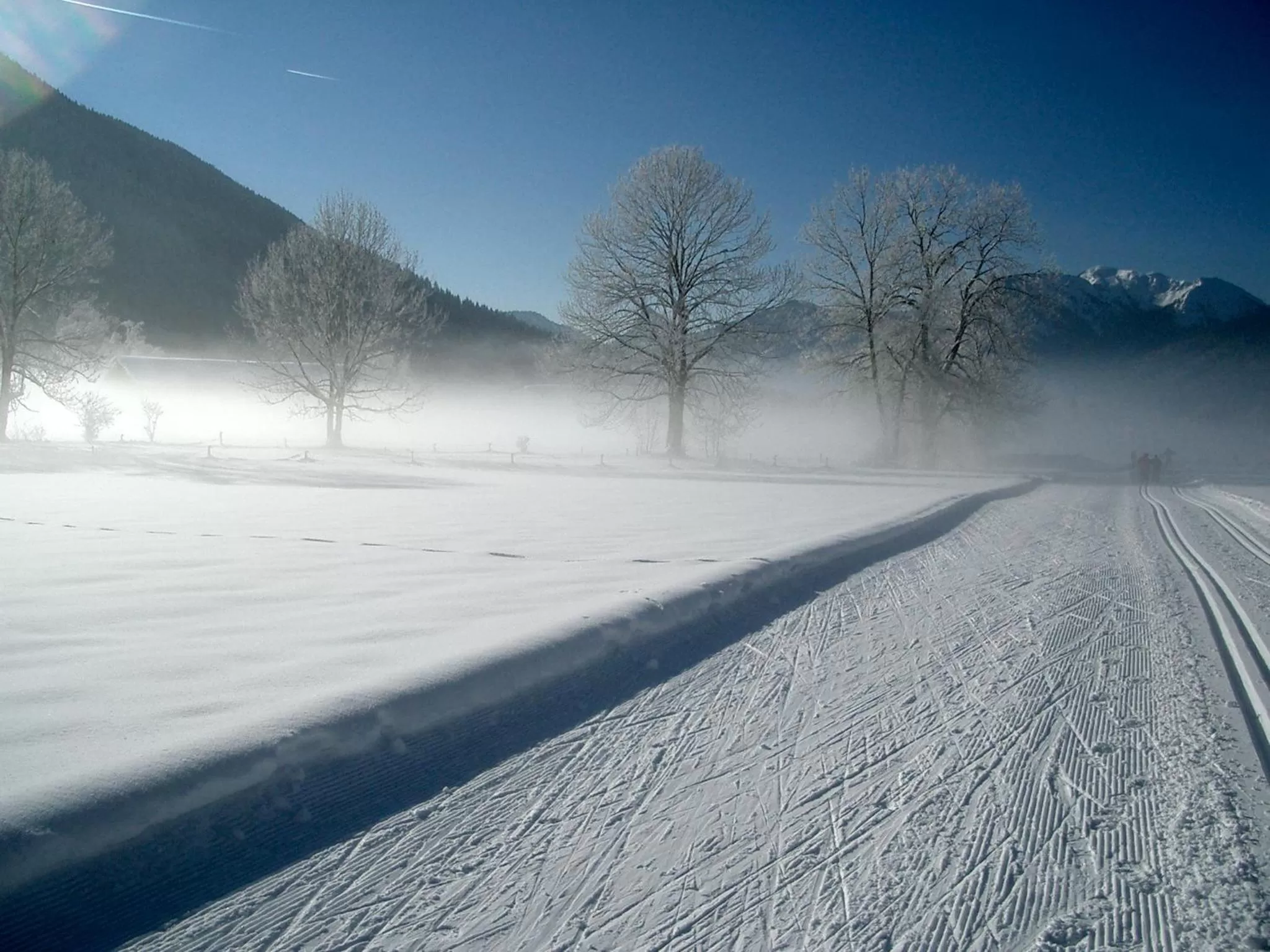 Skiing in Bio Design Boutique Landhaus St Georg