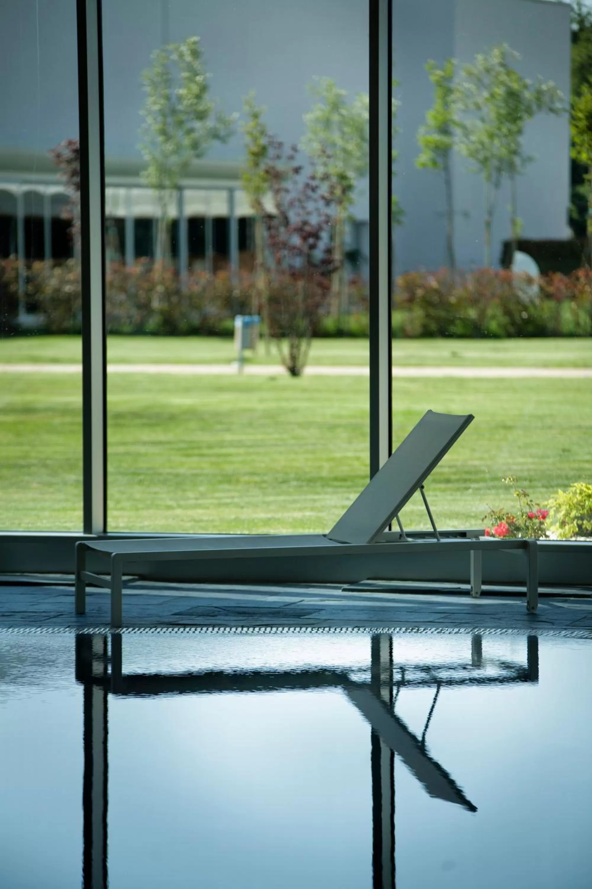 Garden view in Mjus Resort & Thermal Park