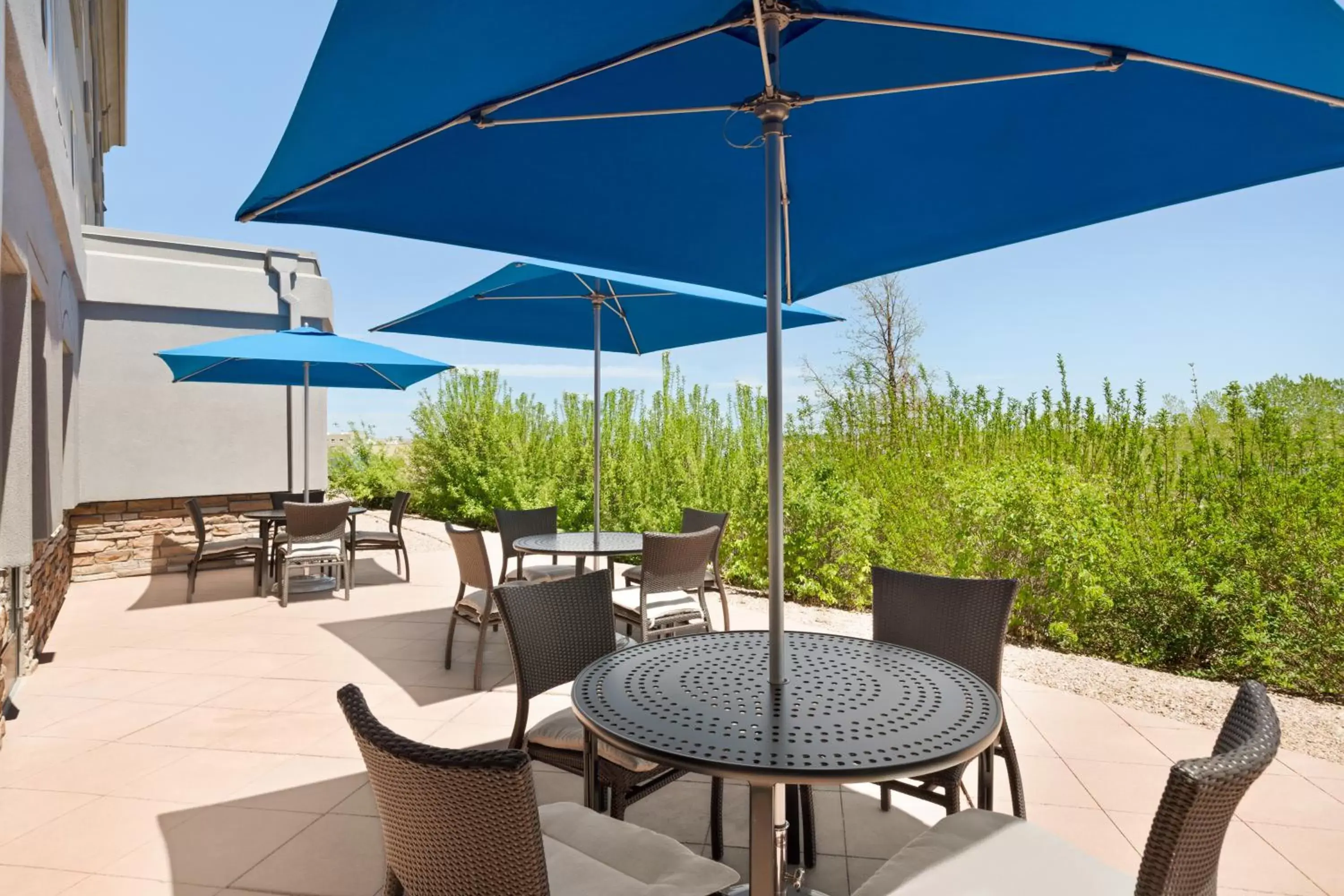 Patio in Holiday Inn Express & Suites Denver Airport, an IHG Hotel