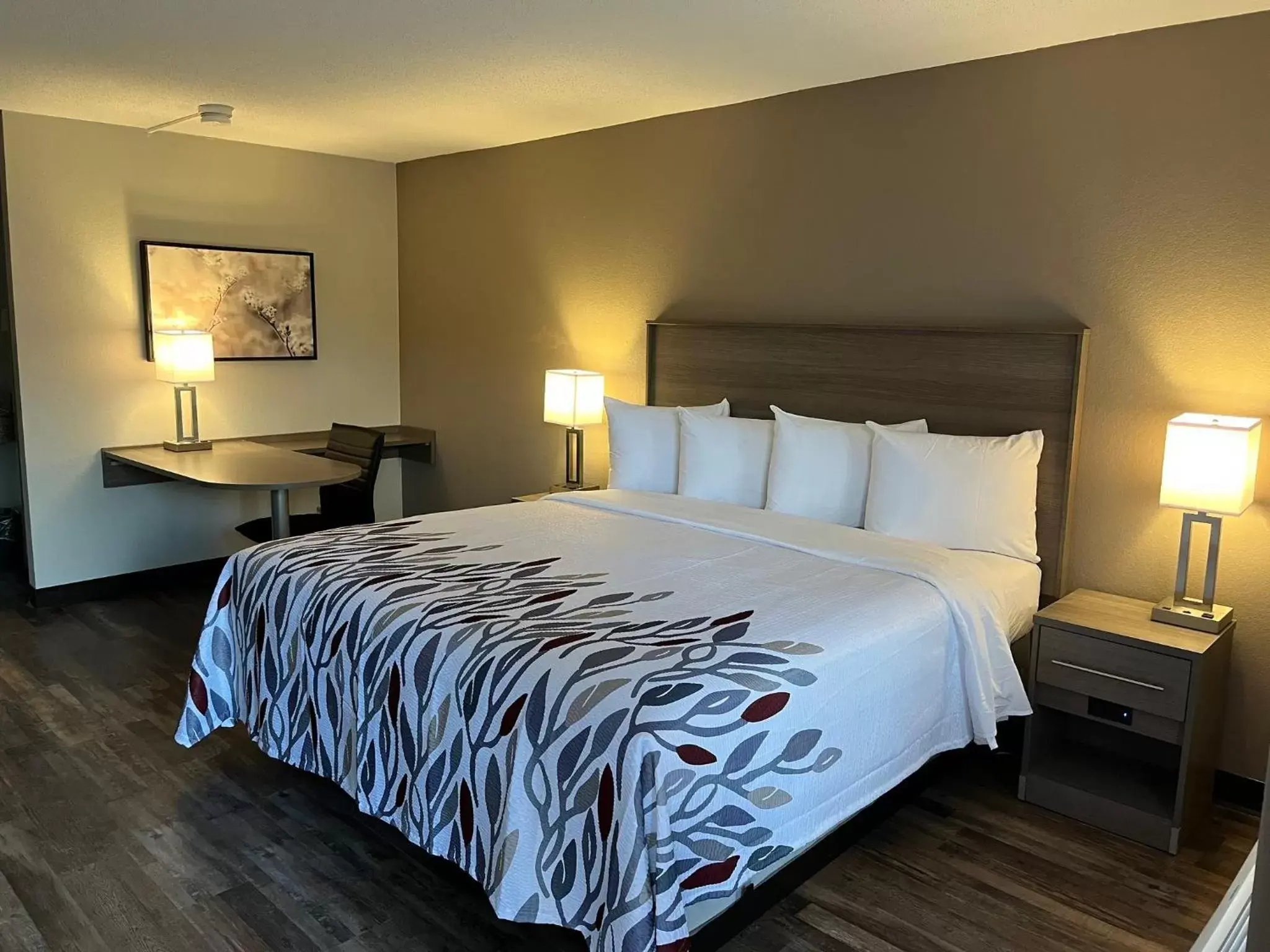 Bedroom, Bed in Red Roof Inn & Suites Wilkesboro