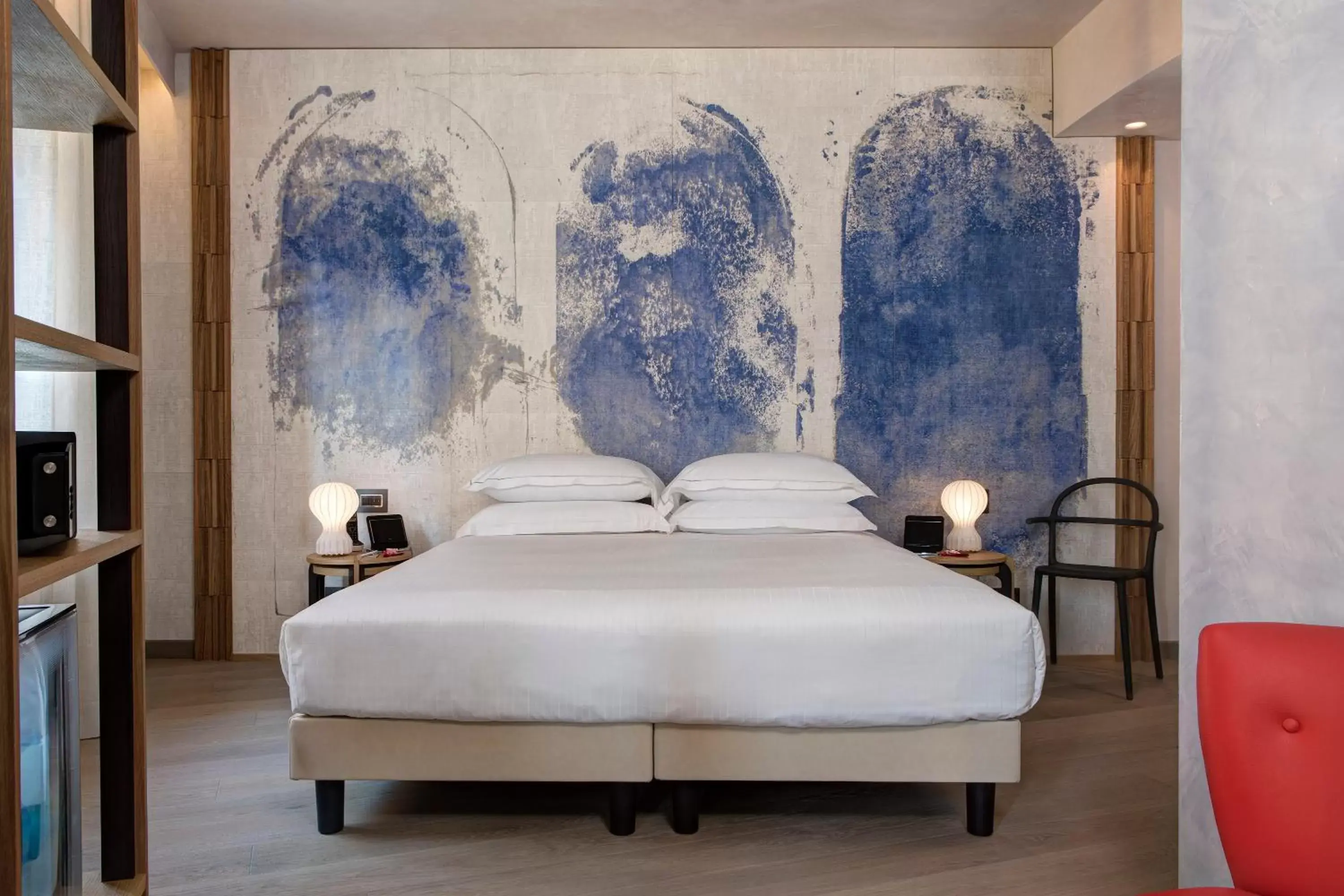 Bedroom, Bed in Hotel Firenze