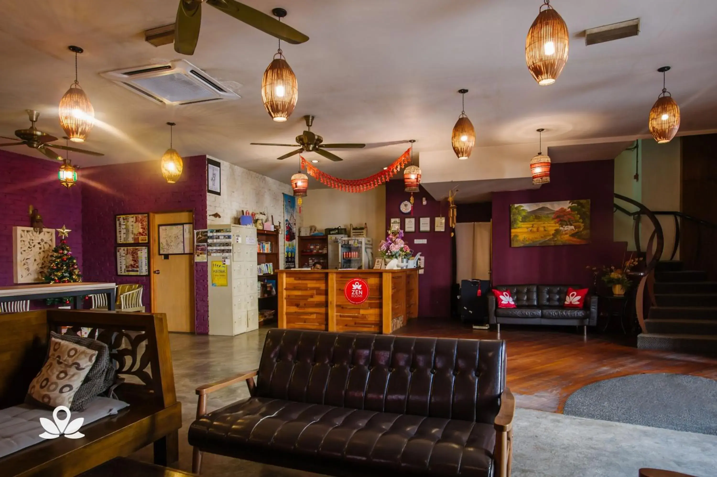 Lobby or reception in The Explorers Guesthouse