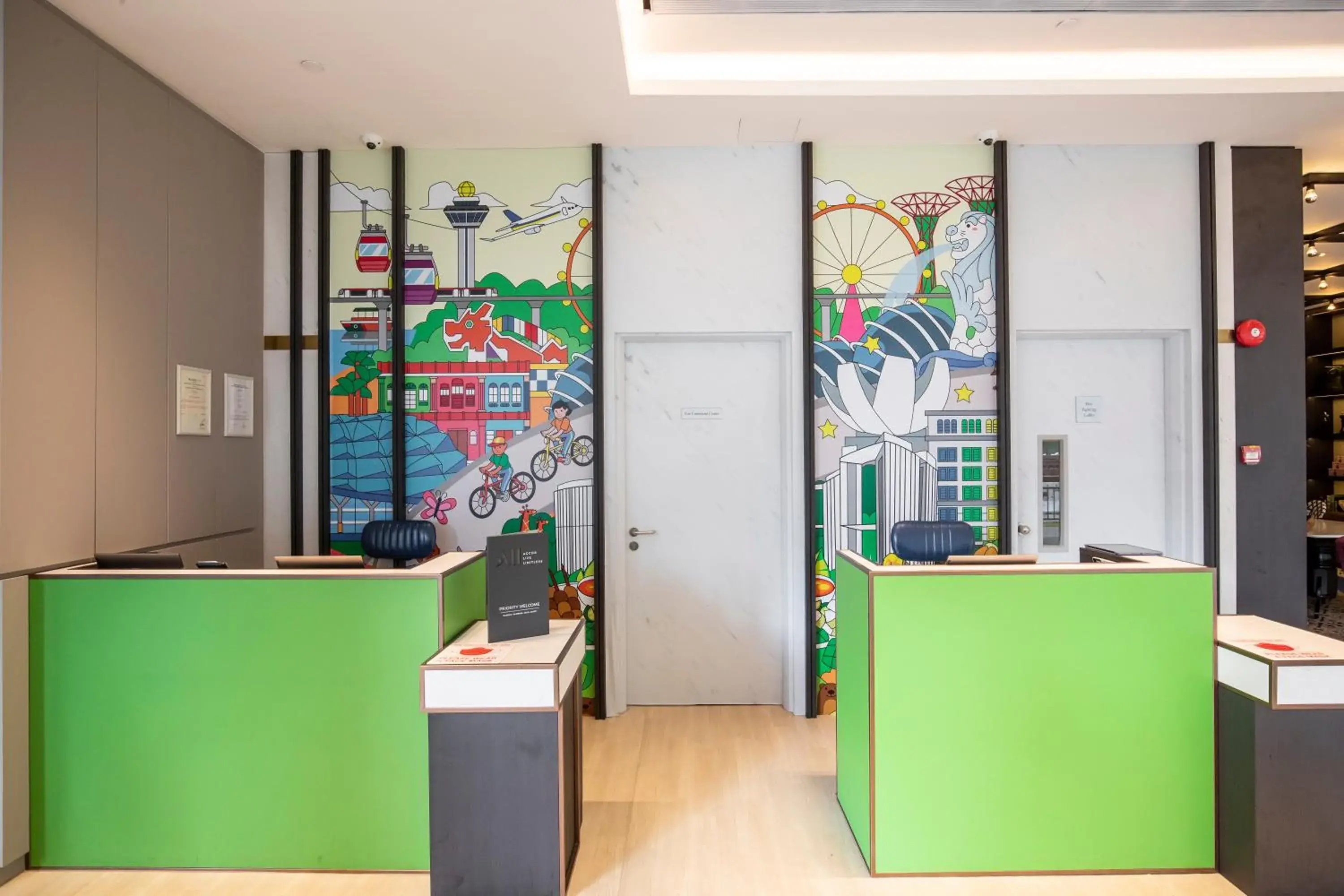 Lobby or reception in ibis Styles Singapore Albert